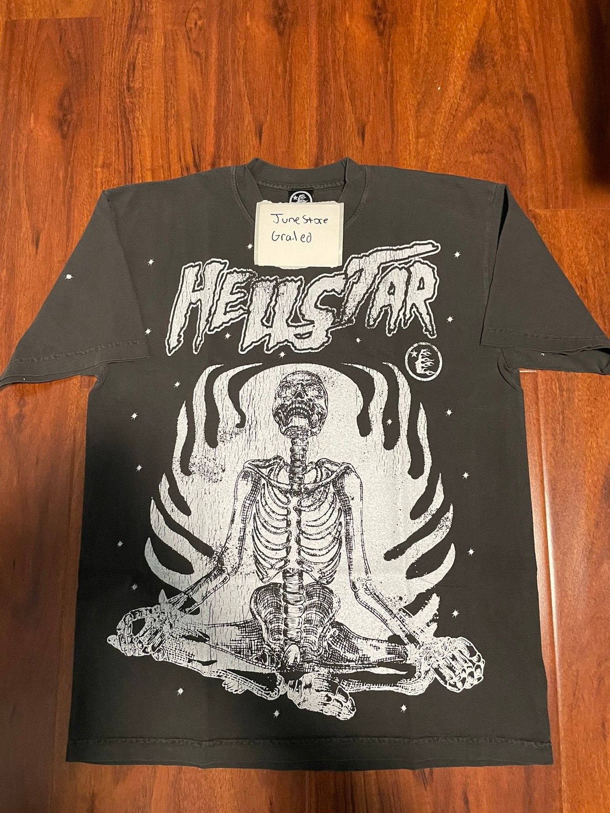 HELLSTAR Hellstar Inner Peace Skull Capsule 9 T-Shirt | Grailed