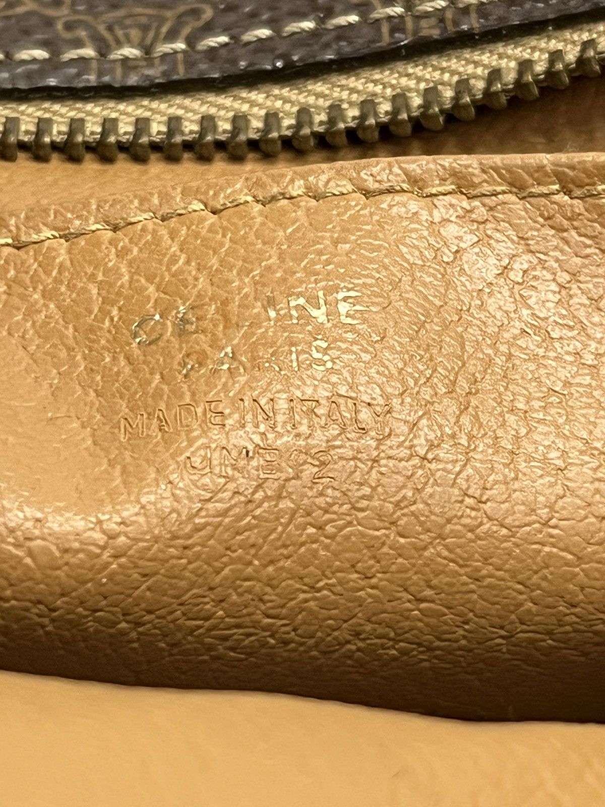 Celine 🔥VERY RARE🔥Vintage CELINE Iconic Monogram Leather Mini Bag Size ONE SIZE - 21 Thumbnail