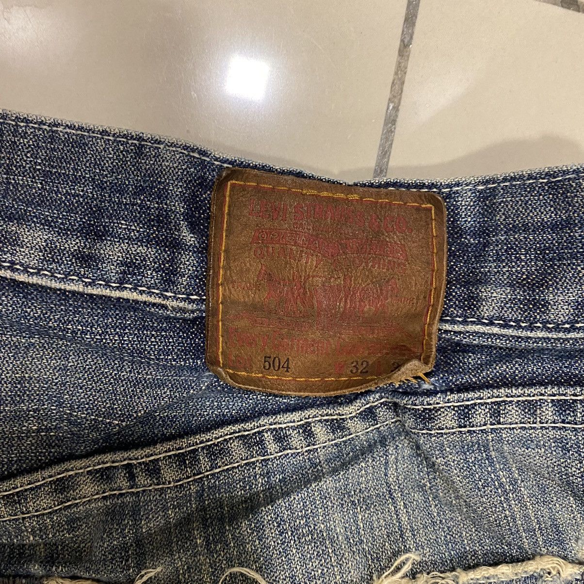 Levi's Vintage Levi’s 504 Distressed Denim Size US 32 / EU 48 - 12 Thumbnail