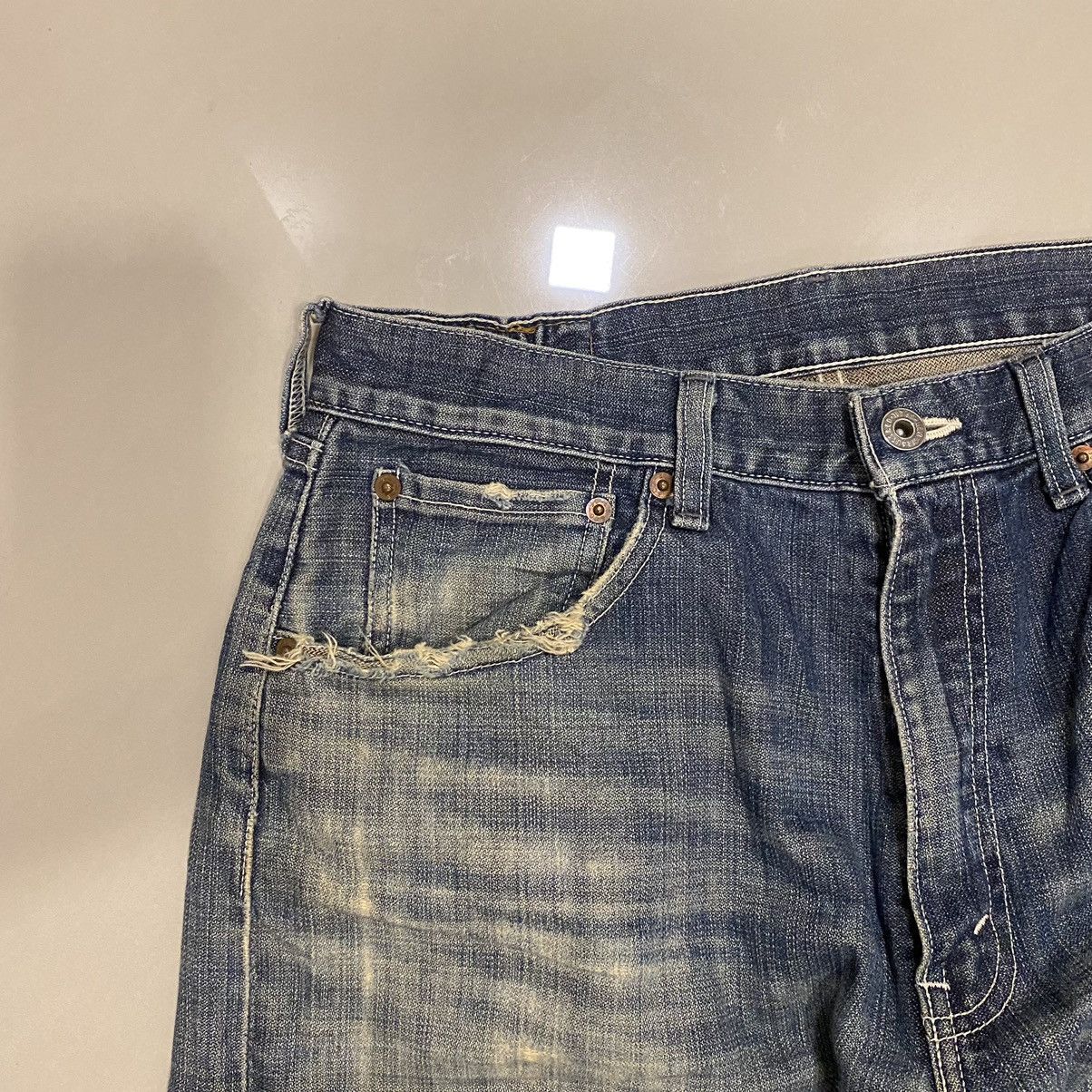 Levi's Vintage Levi’s 504 Distressed Denim Size US 32 / EU 48 - 4 Thumbnail