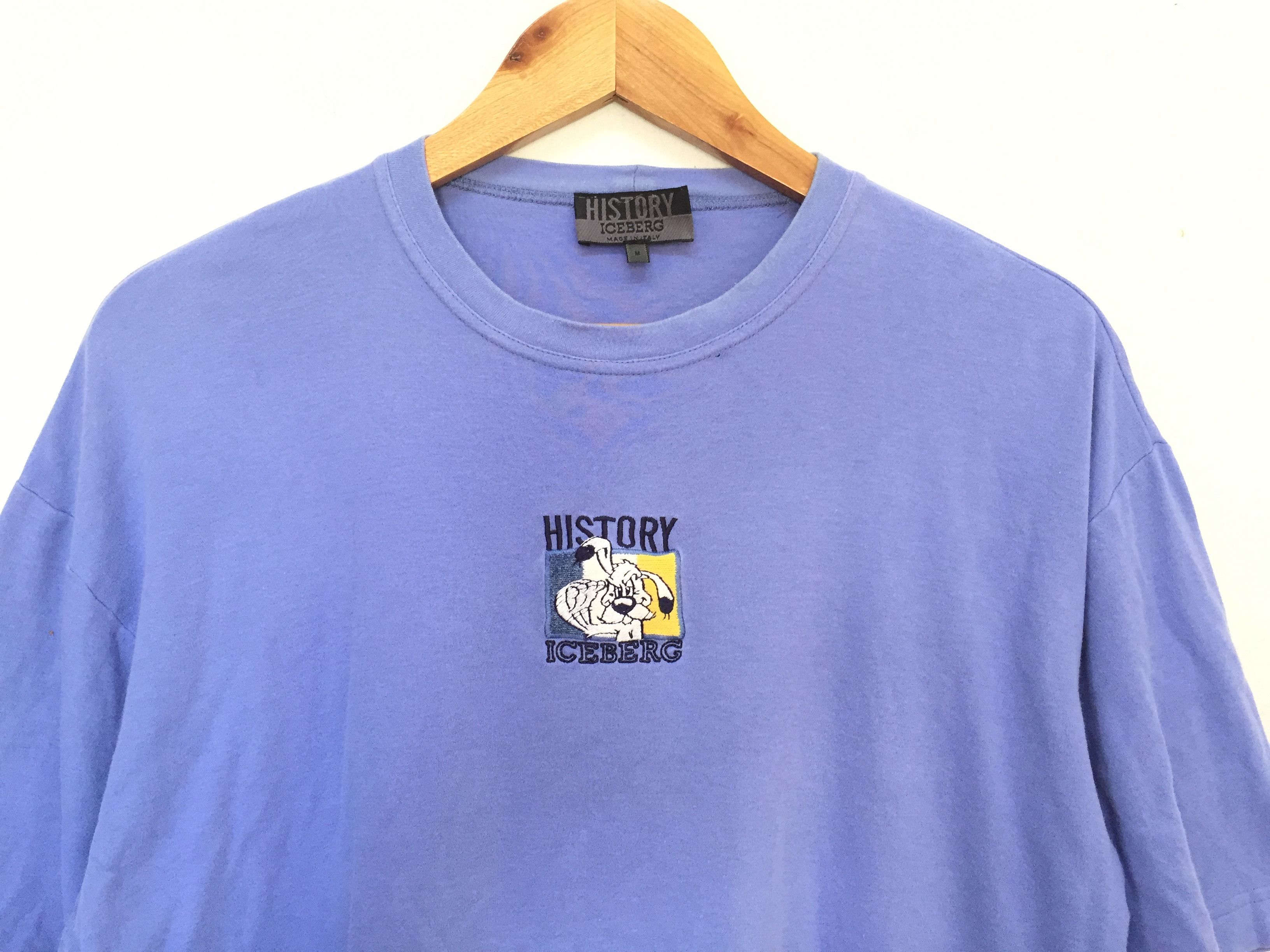 Iceberg AW1999 Iceberg History embroidered center tee Size US M / EU 48-50 / 2 - 4 Thumbnail