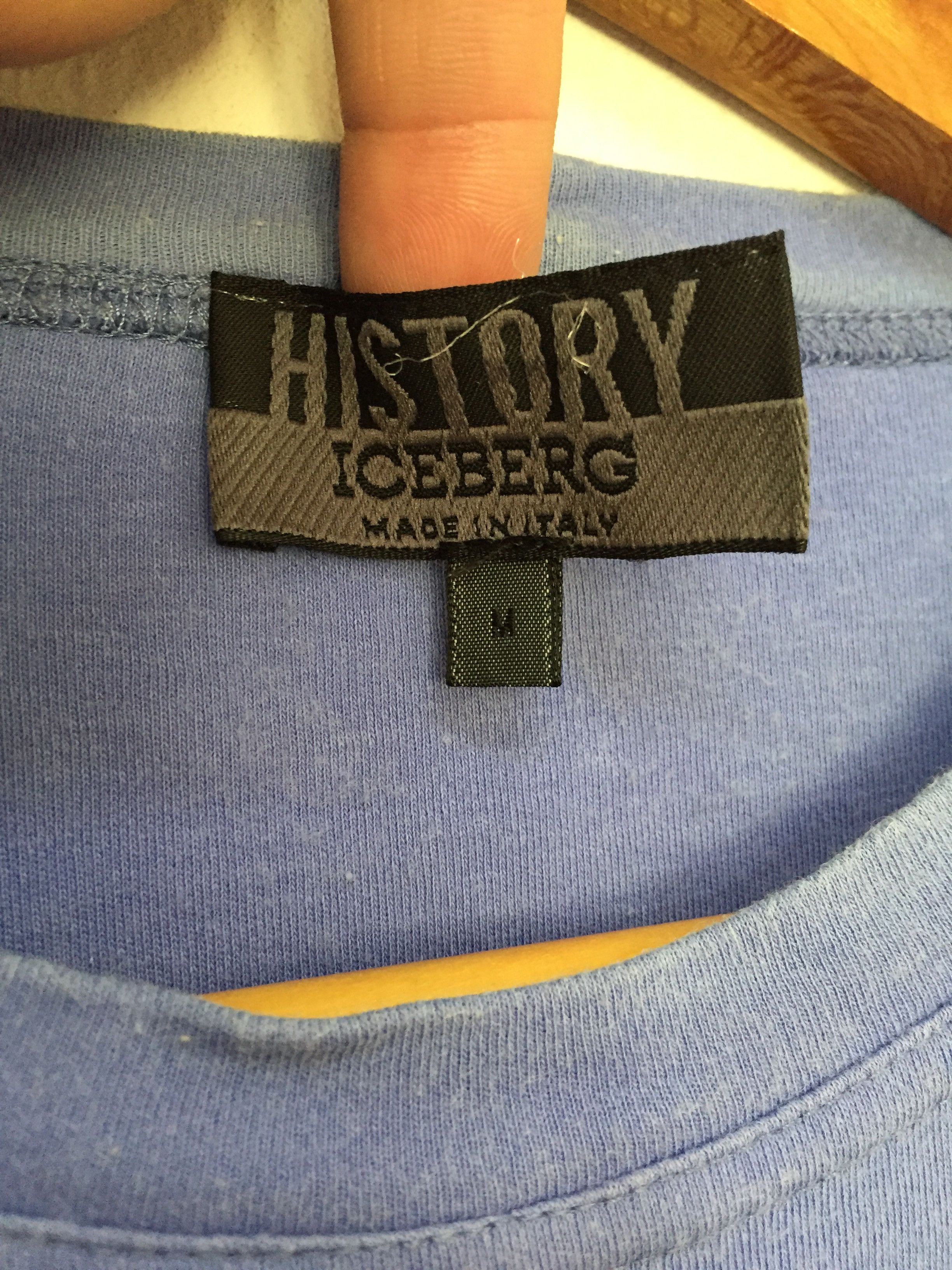 Iceberg AW1999 Iceberg History embroidered center tee Size US M / EU 48-50 / 2 - 8 Thumbnail