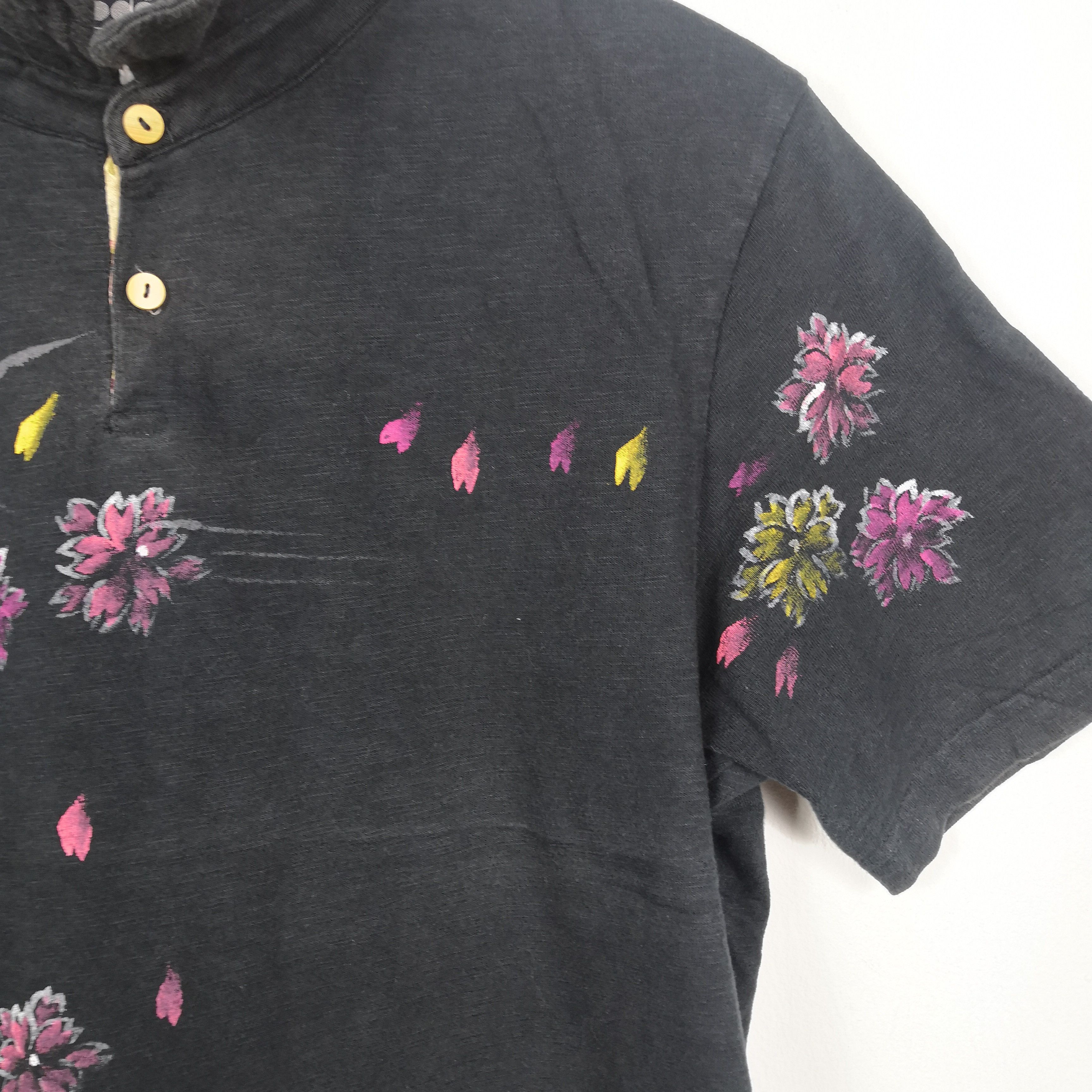Japanese Brand Takeo Kikuchi T-Shirt Koi Fish Japanese Souvenir Polo Tees Size US M / EU 48-50 / 2 - 6 Thumbnail