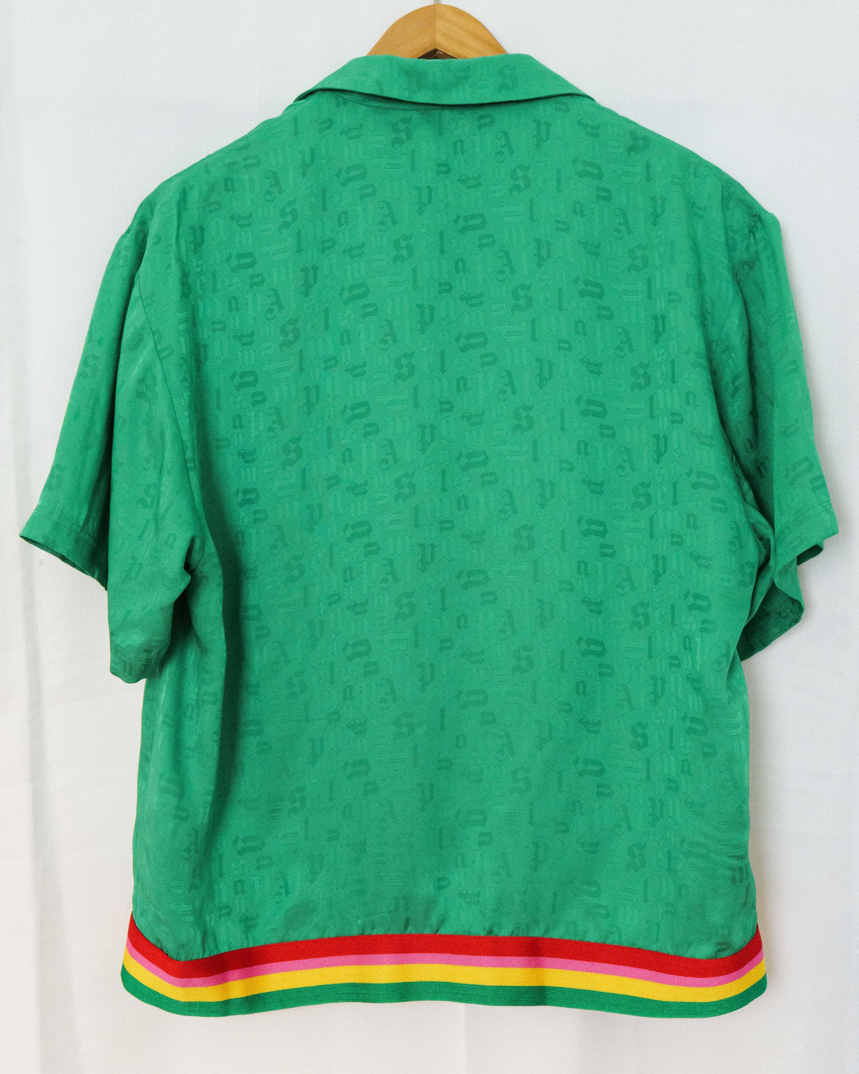 Palm Angels logo jacquard shirt Size US M / EU 48-50 / 2 - 2 Thumbnail