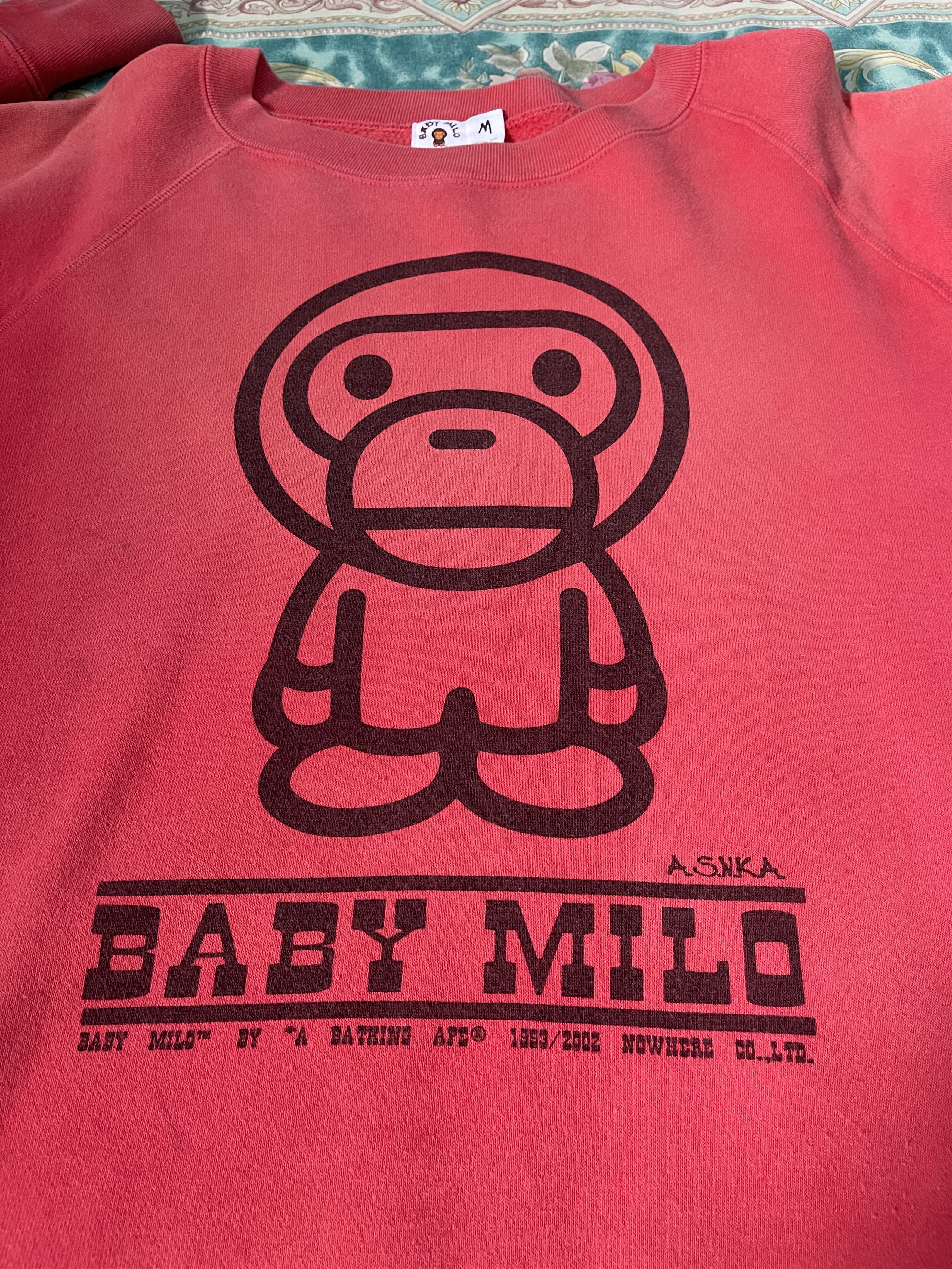 Bape Sweatshirt Baby Milo Size US M / EU 48-50 / 2 - 18 Thumbnail