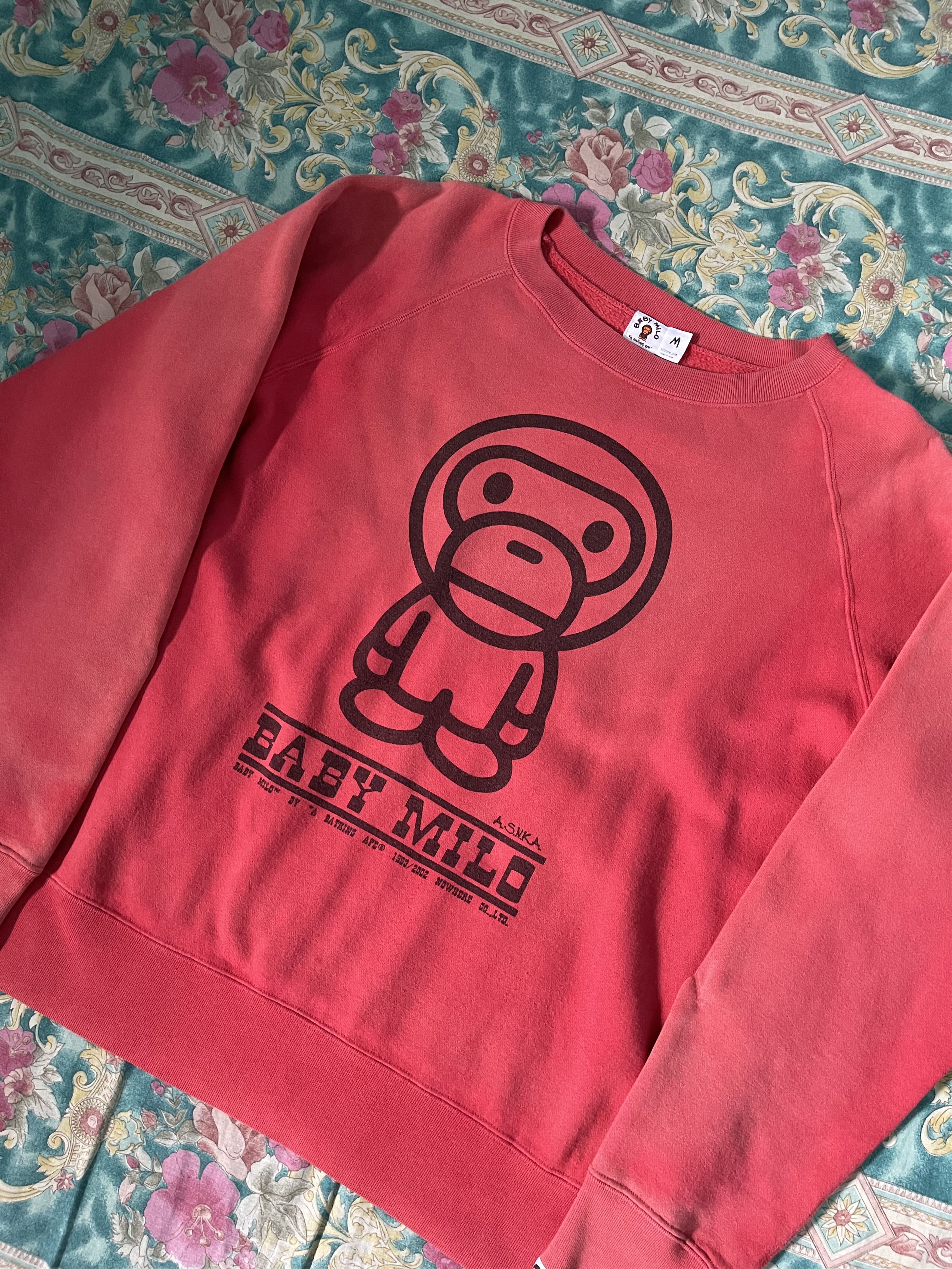 Bape Sweatshirt Baby Milo Size US M / EU 48-50 / 2 - 2 Thumbnail