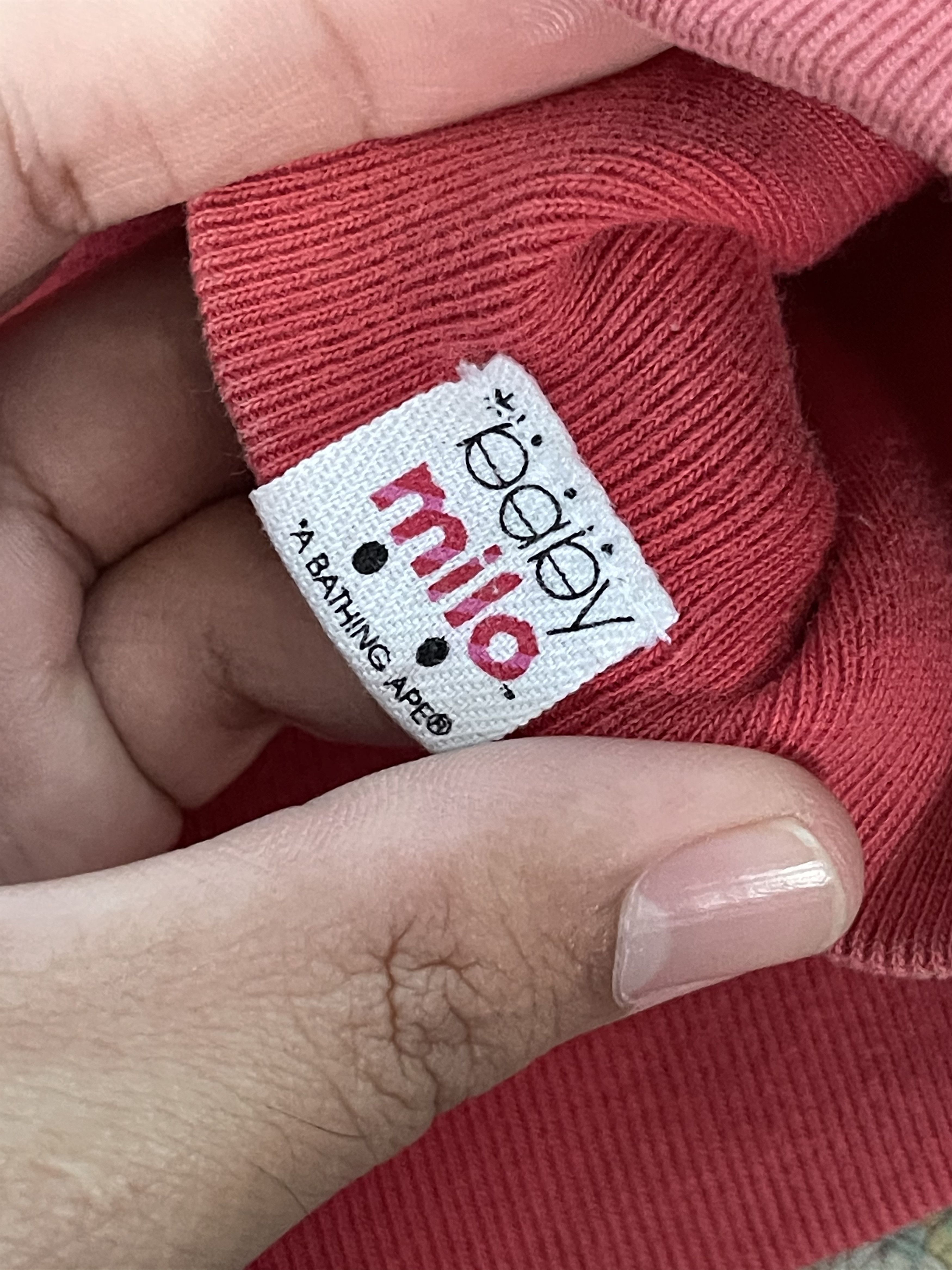 Bape Sweatshirt Baby Milo Size US M / EU 48-50 / 2 - 8 Thumbnail