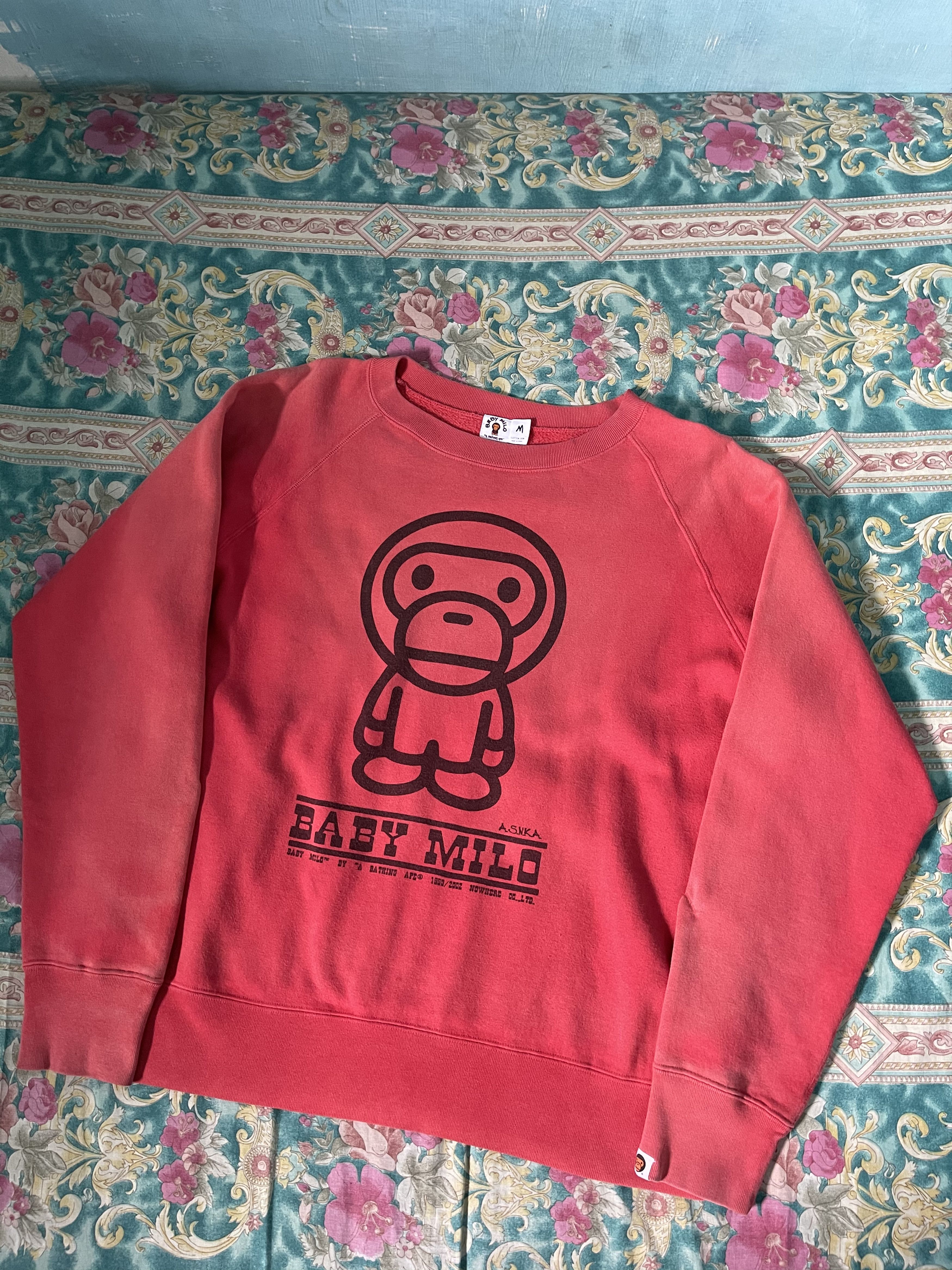 Bape Sweatshirt Baby Milo Size US M / EU 48-50 / 2 - 1 Thumbnail