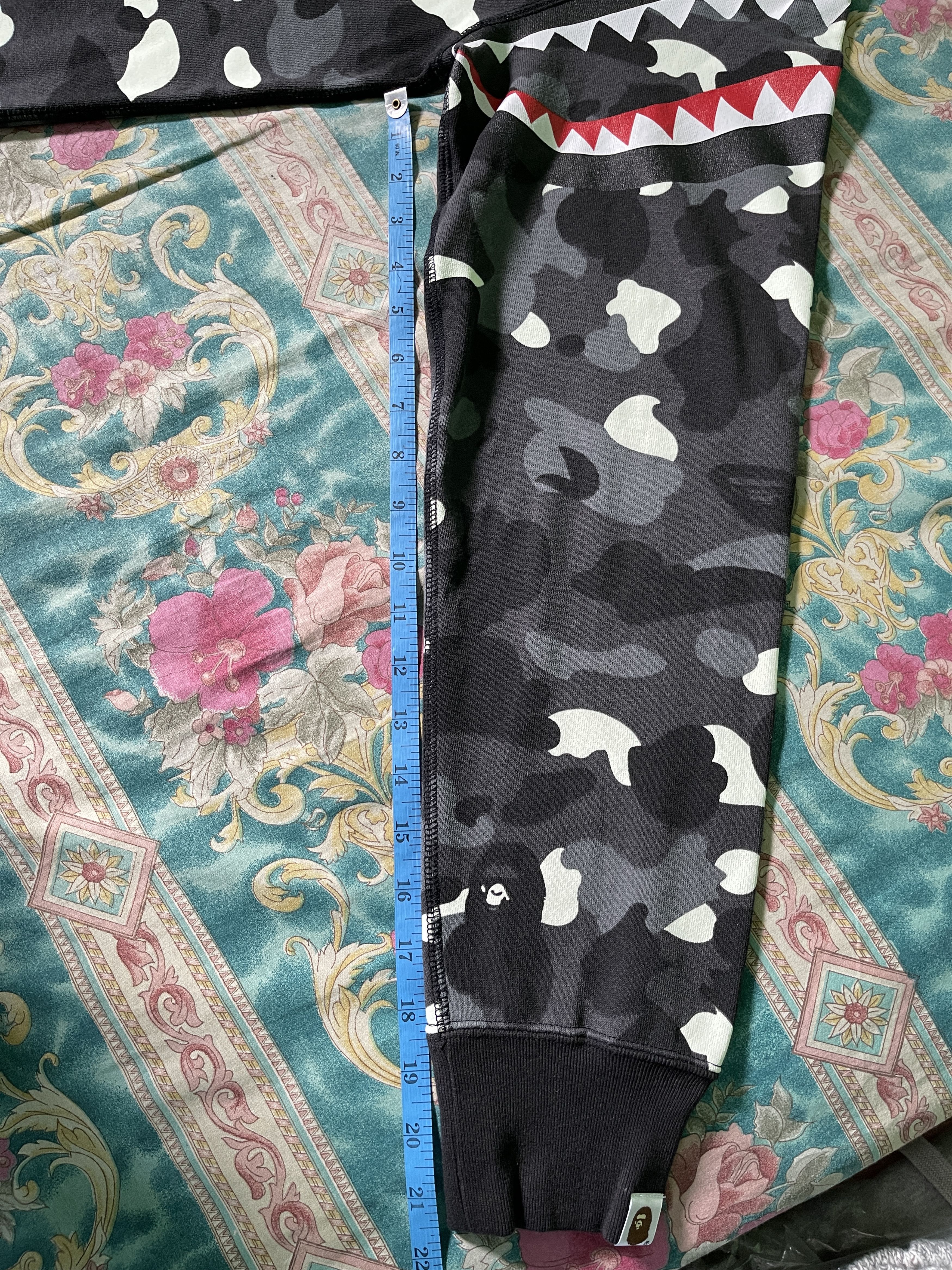 Bape City Camo PONR Shark Full Zip Hoodie Size US L / EU 52-54 / 3 - 15 Thumbnail