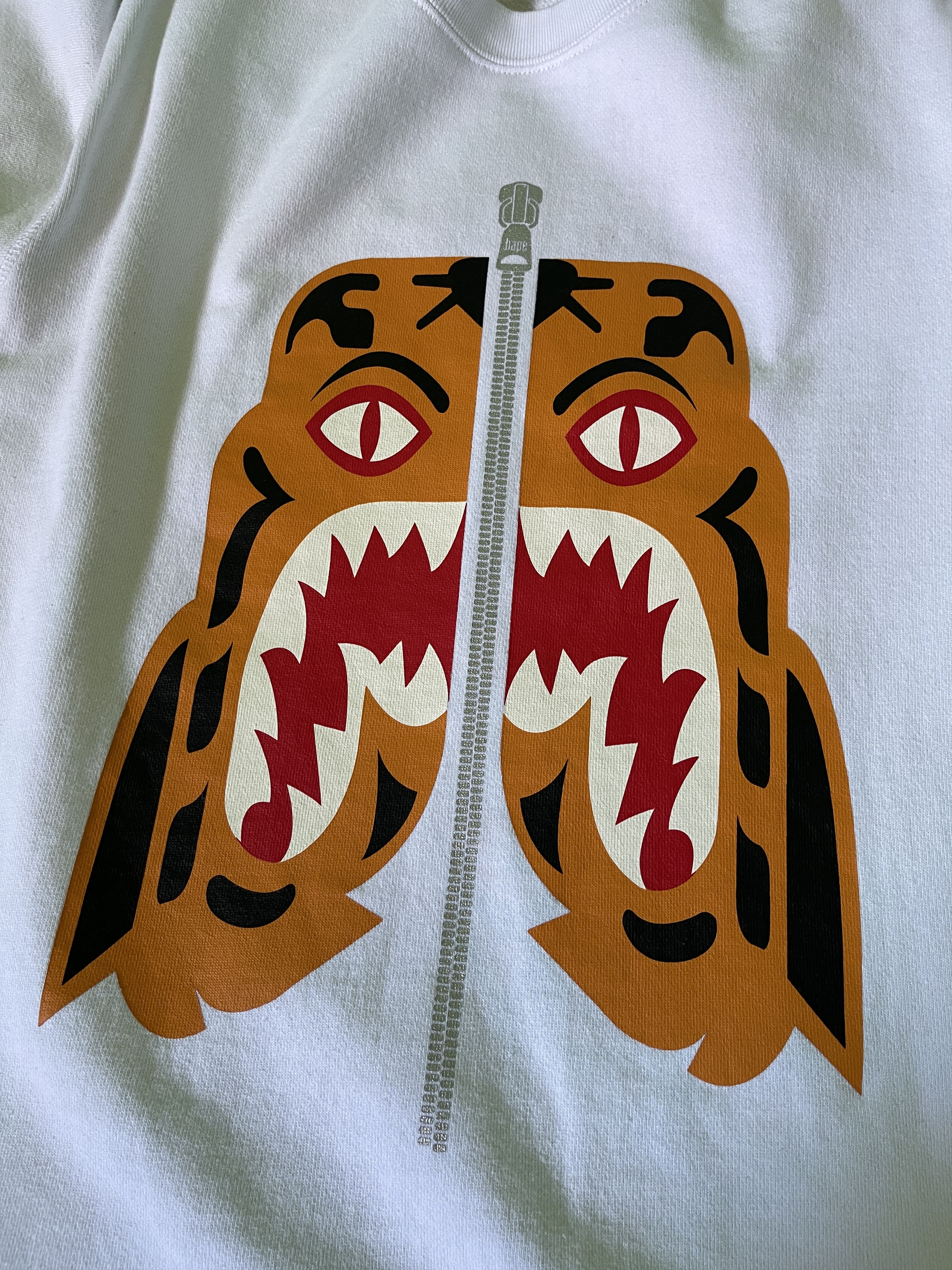 Bape Tiger Crewneck Size US L / EU 52-54 / 3 - 3 Thumbnail