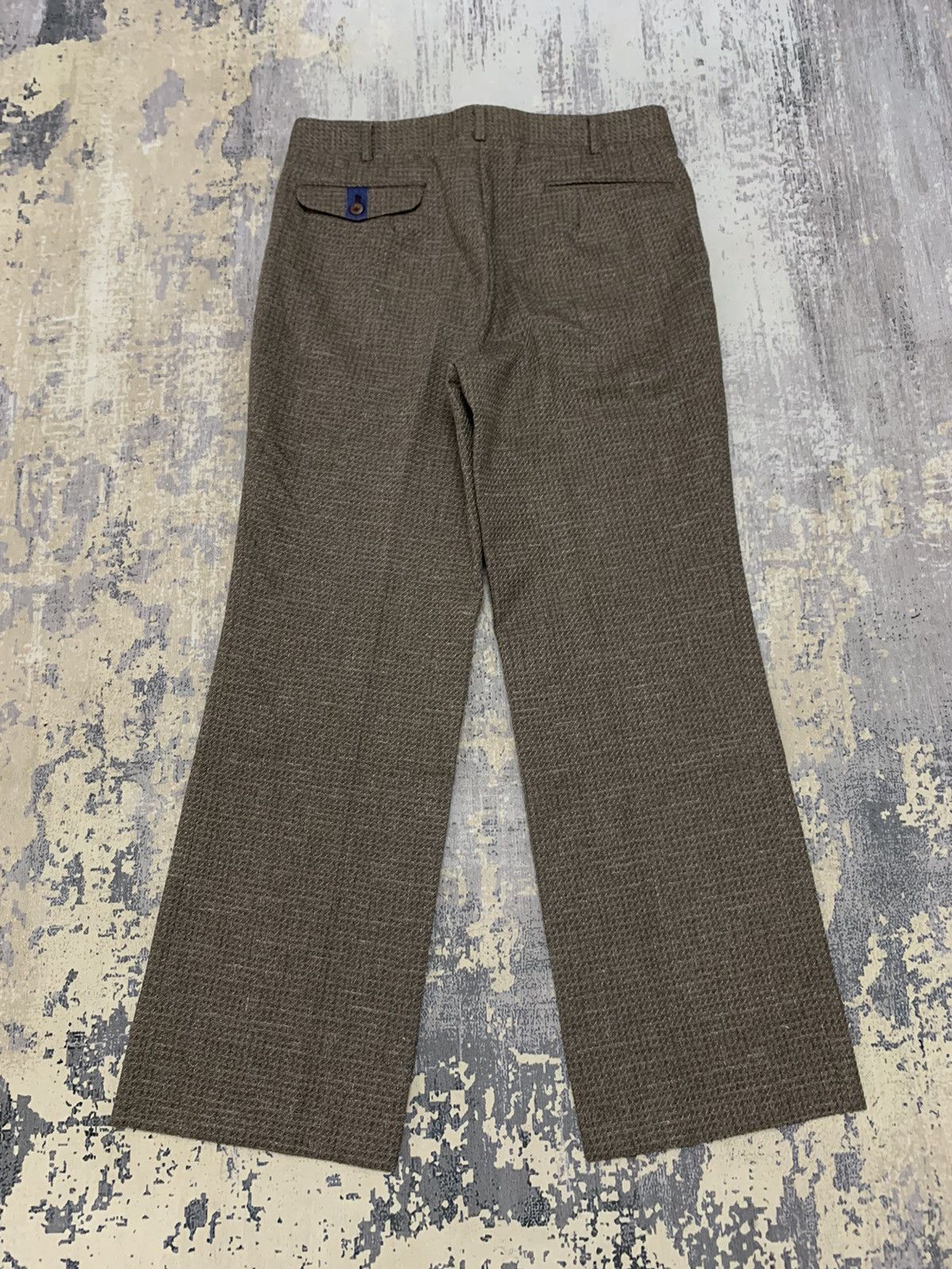 Comme des Garcons Vintage Japanese Brand Retro Wool Cropped Pant 33x29 Size US 33 - 2 Thumbnail