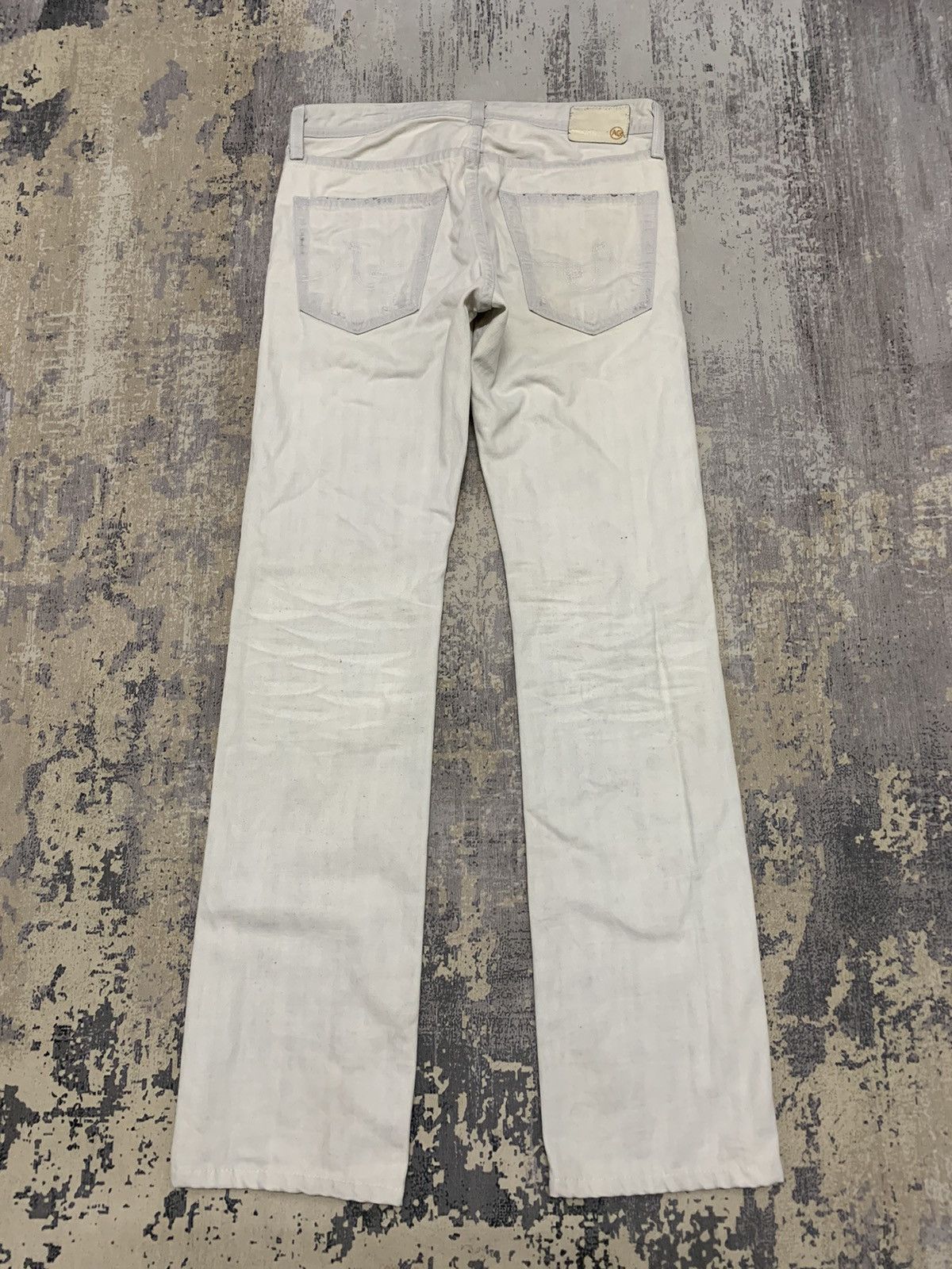 AG Adriano Goldschmied AG Adriano Goldschmied Distressed Denim Jean 31x33.5 Size US 31 - 15 Thumbnail