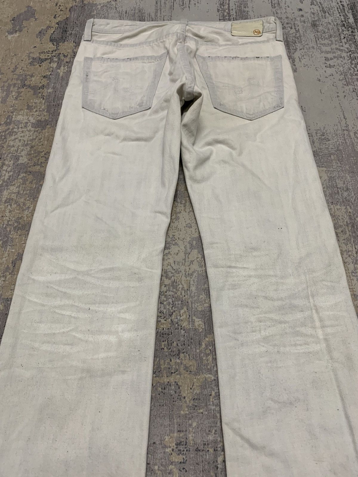 AG Adriano Goldschmied AG Adriano Goldschmied Distressed Denim Jean 31x33.5 Size US 31 - 18 Thumbnail