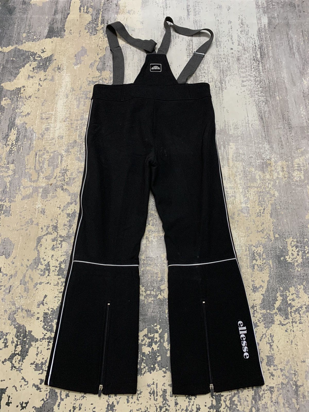Ellesse Vintage Ellesse Ski Snowboard Jumpsuit Pant 35x28 Size US 35 - 2 Thumbnail