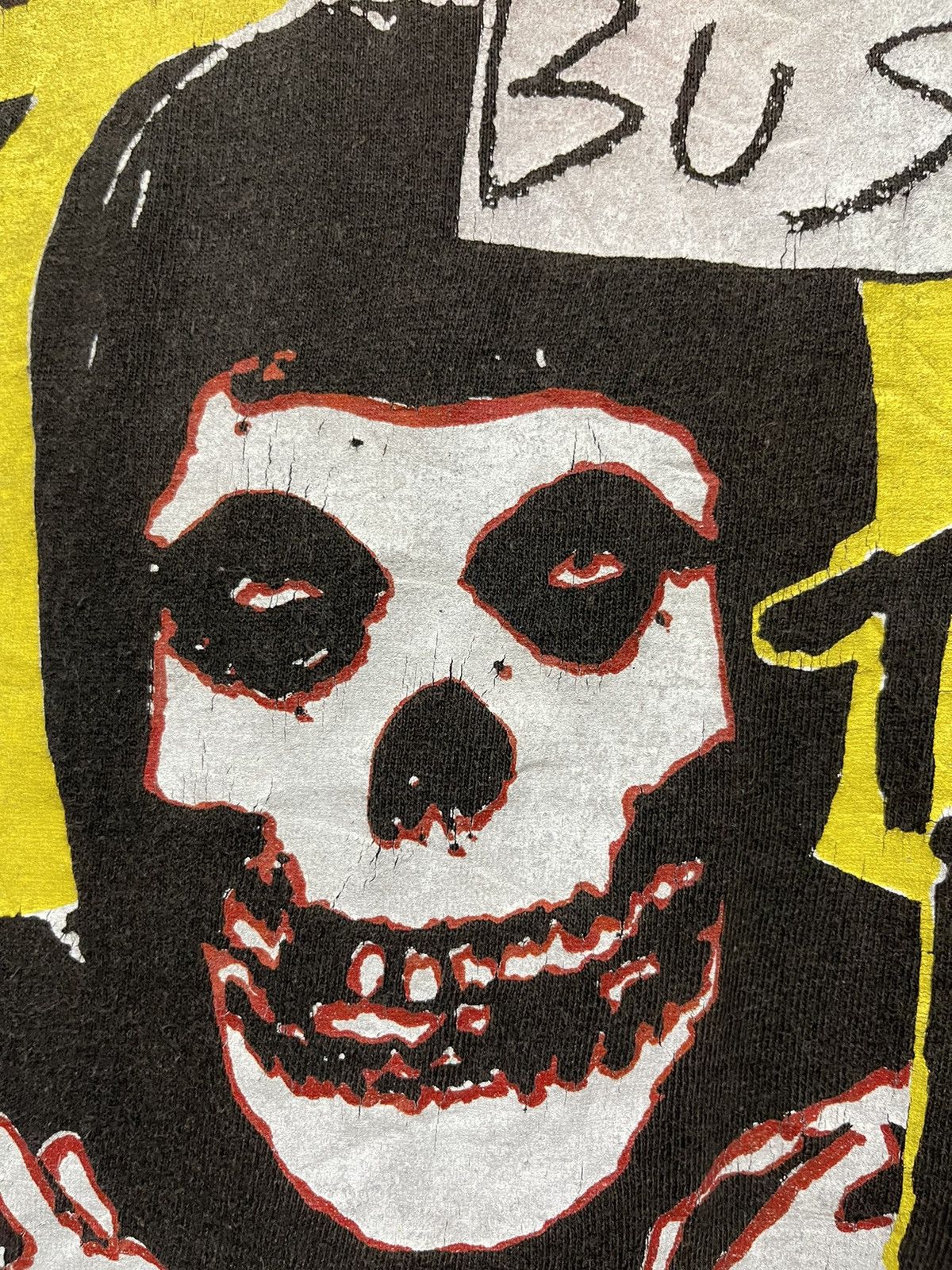 Band Tees × Expert Horror × Vintage Vintage The Misfits Horror Mars Faded Tee Size US M / EU 48-50 / 2 - 4 Thumbnail