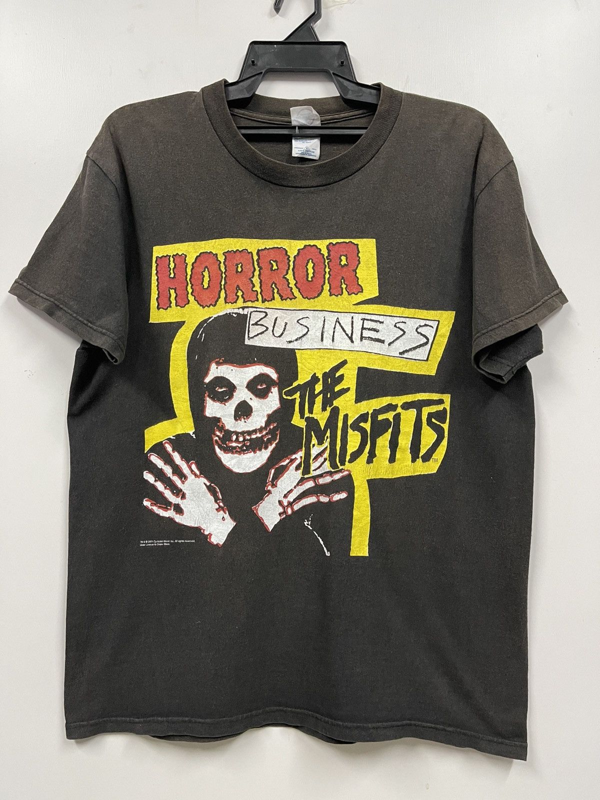 Band Tees × Expert Horror × Vintage Vintage The Misfits Horror Mars Faded Tee Size US M / EU 48-50 / 2 - 1 Thumbnail