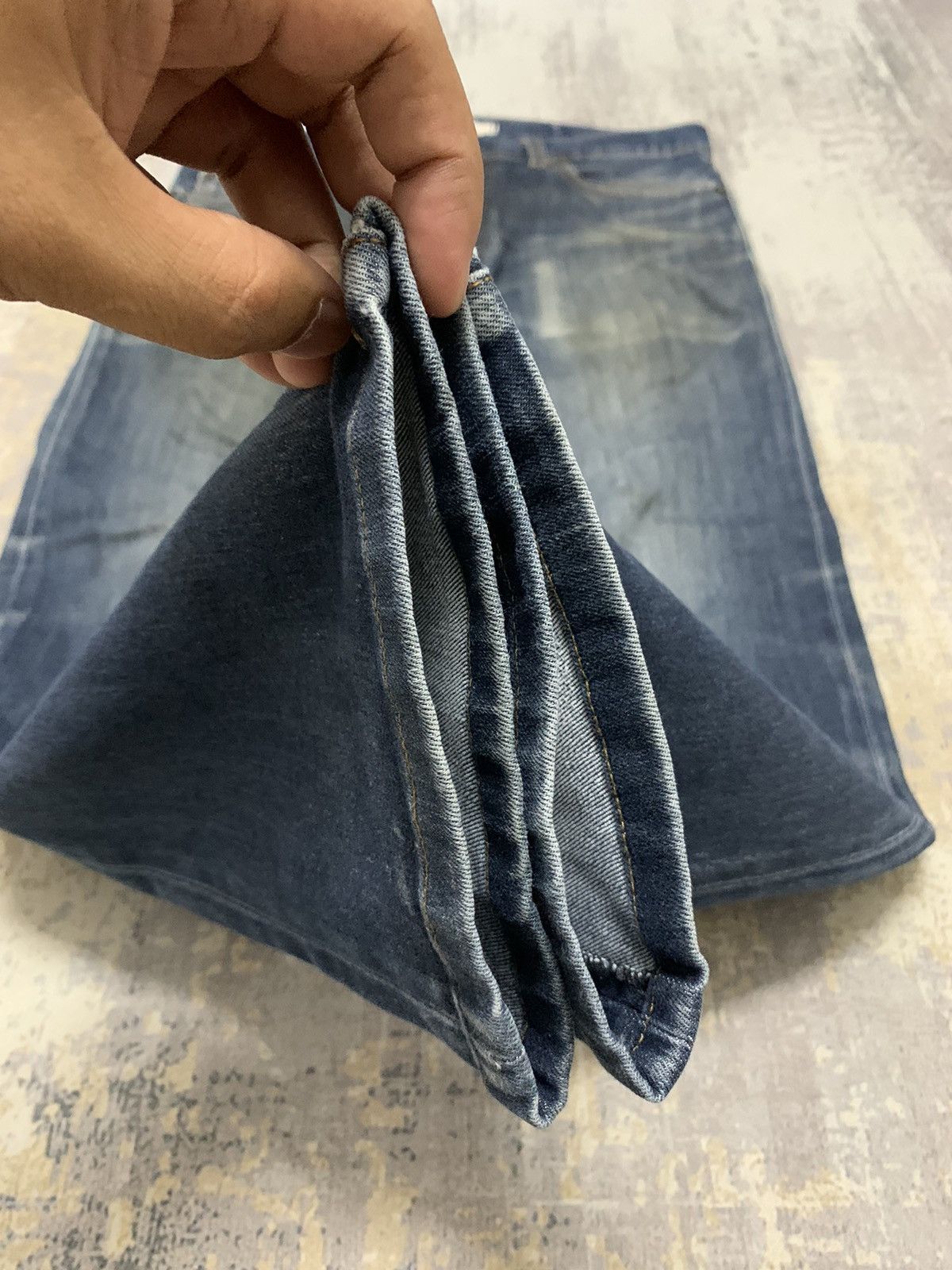 Japanese Brand Japanese Brand UJ Distressed Undercover Denim Style Jeans Size US 30 / EU 46 - 6 Thumbnail