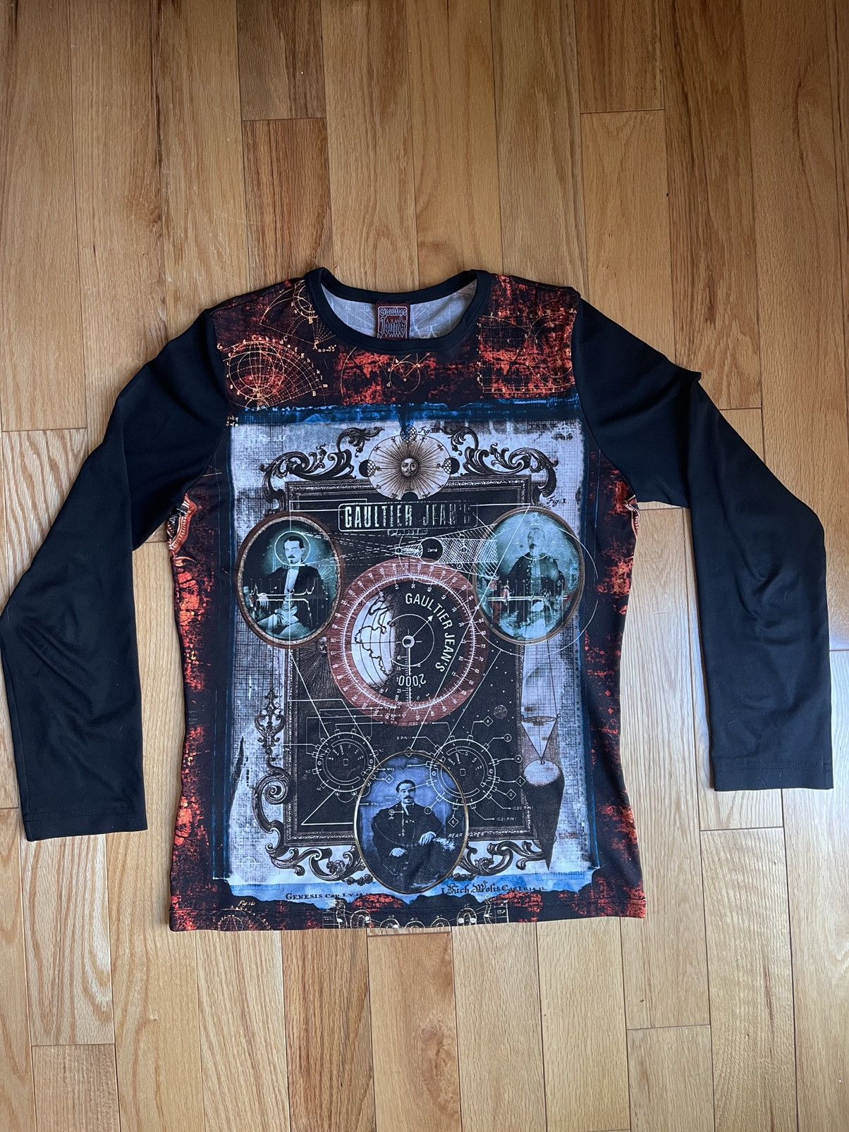 Jean Paul Gaultier Jean Paul Gaultier SS00 Power Net Nikola Tesla Long Sleeve Size US M / EU 48-50 / 2 - 1 Thumbnail