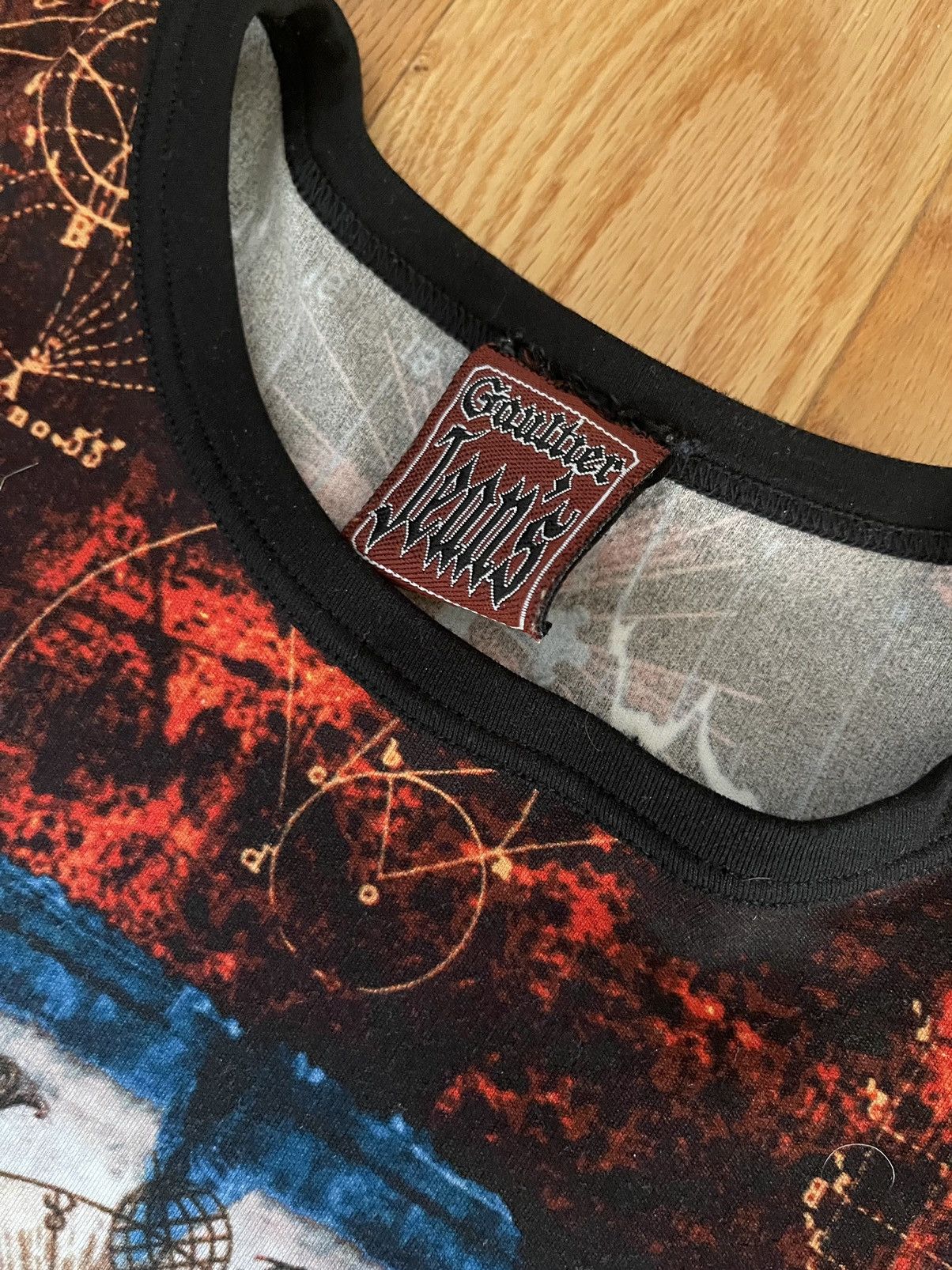 Jean Paul Gaultier Jean Paul Gaultier SS00 Power Net Nikola Tesla Long Sleeve Size US M / EU 48-50 / 2 - 4 Thumbnail