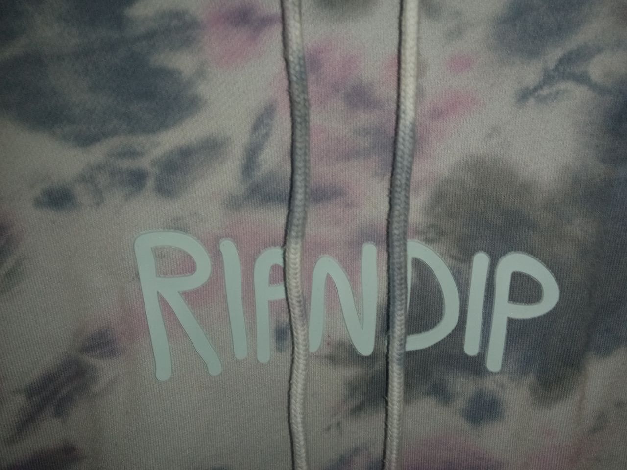 ripndip tie dye hoodie size L