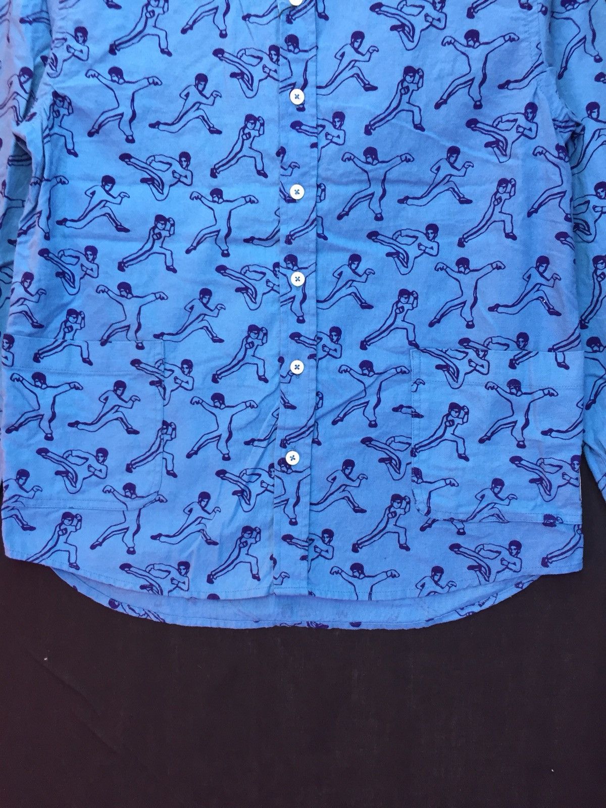go slow caravan Go Slow Caravan Brucee Lee Style Full Print Shirt Size US S / EU 44-46 / 1 - 6 Thumbnail
