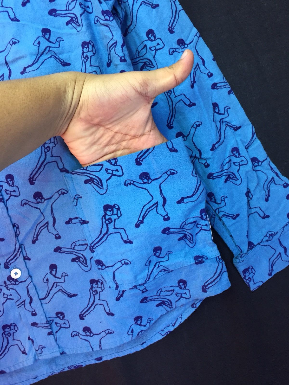 go slow caravan Go Slow Caravan Brucee Lee Style Full Print Shirt Size US S / EU 44-46 / 1 - 5 Thumbnail