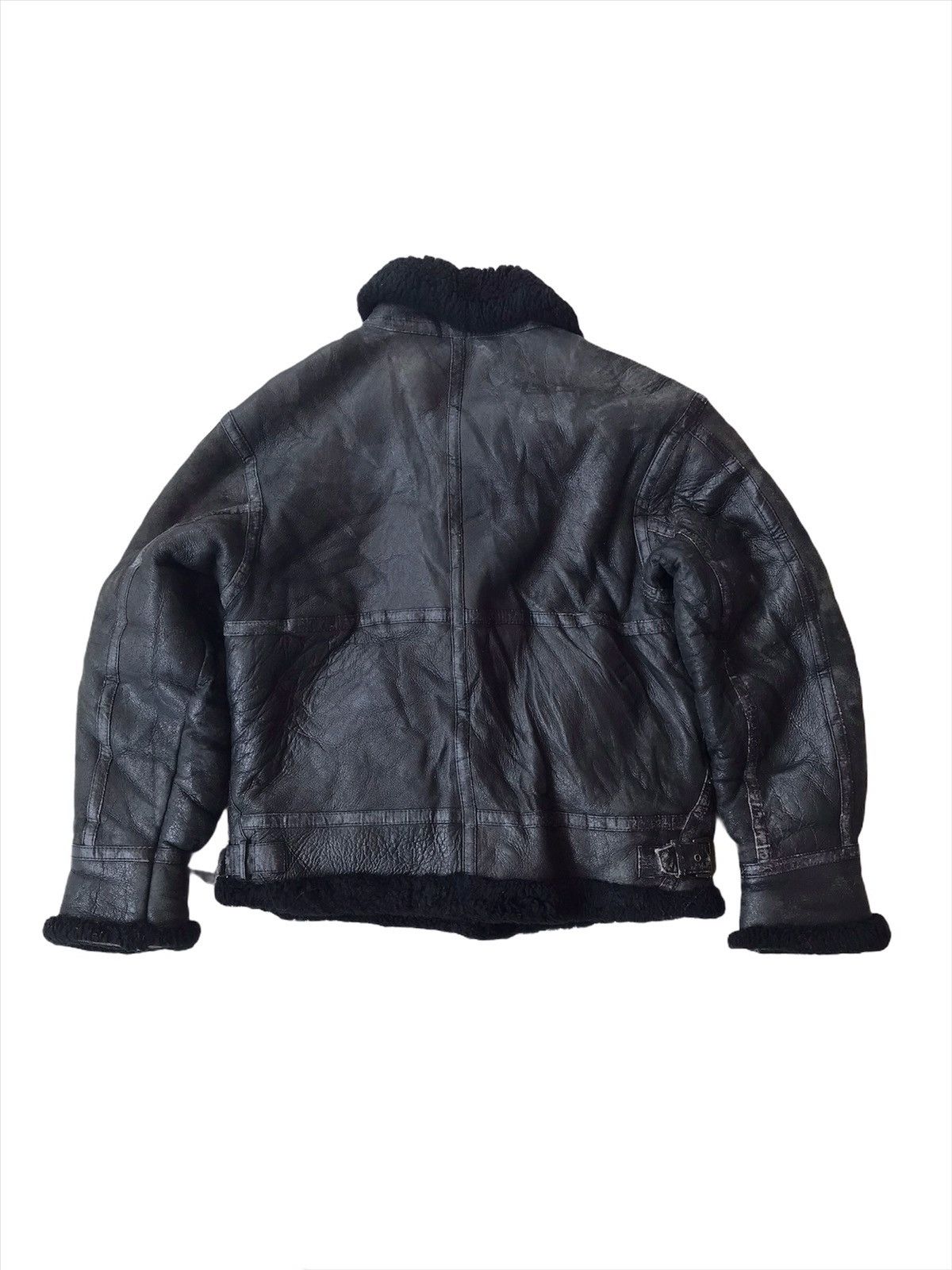 Other 💥Vintage B-3 Sheepskin Black Jacket Size US M / EU 48-50 / 2 - 4 Thumbnail