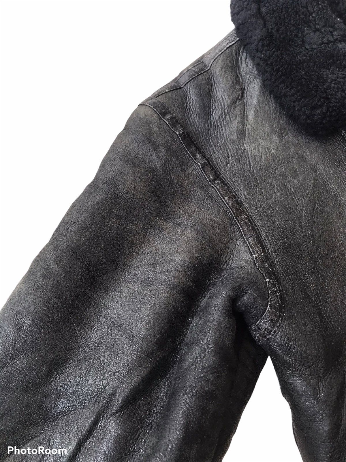 Other 💥Vintage B-3 Sheepskin Black Jacket Size US M / EU 48-50 / 2 - 9 Thumbnail