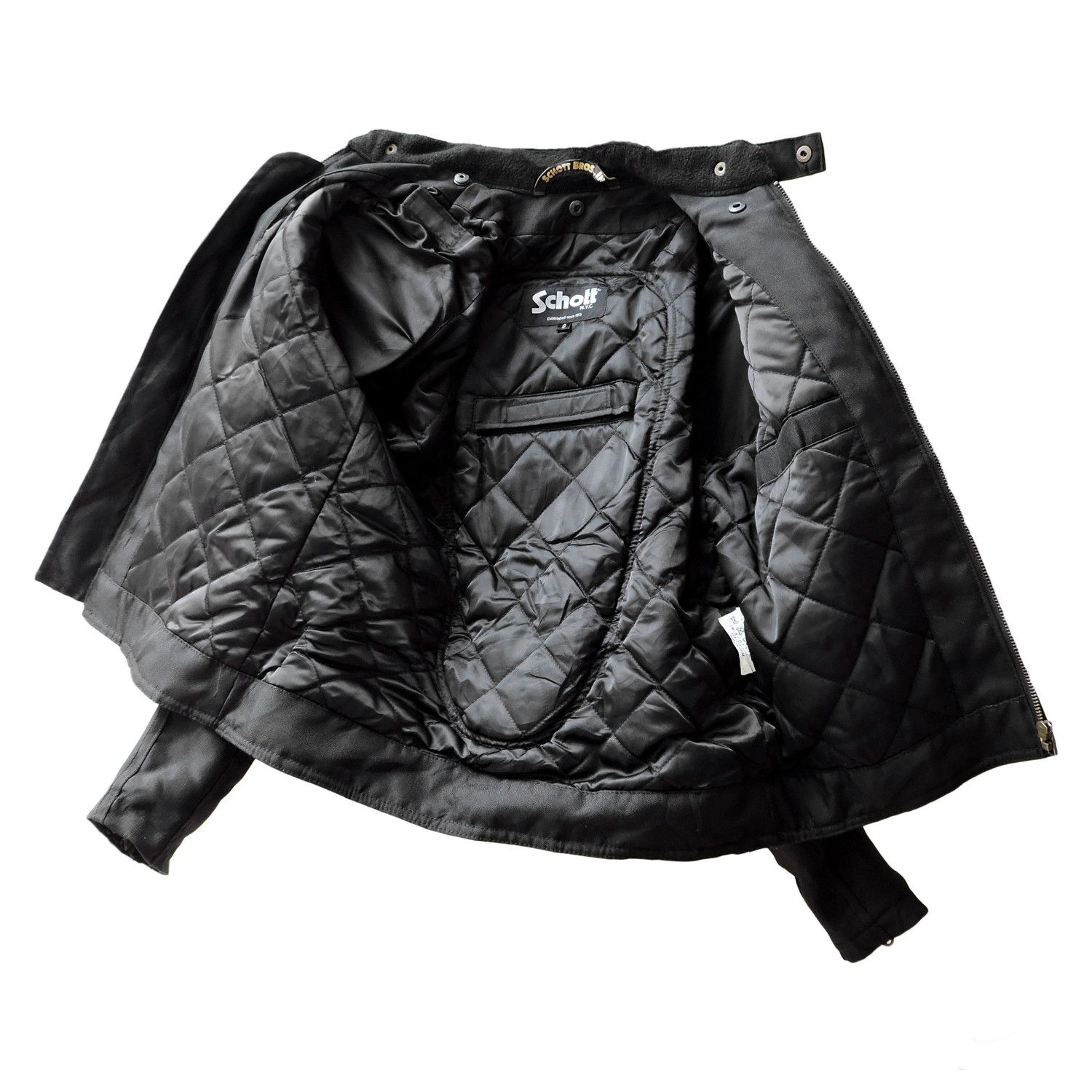 Schott × Sports Specialties Schott NYC Motorcycle Jacket with Soft Protector Size US S / EU 44-46 / 1 - 3 Thumbnail