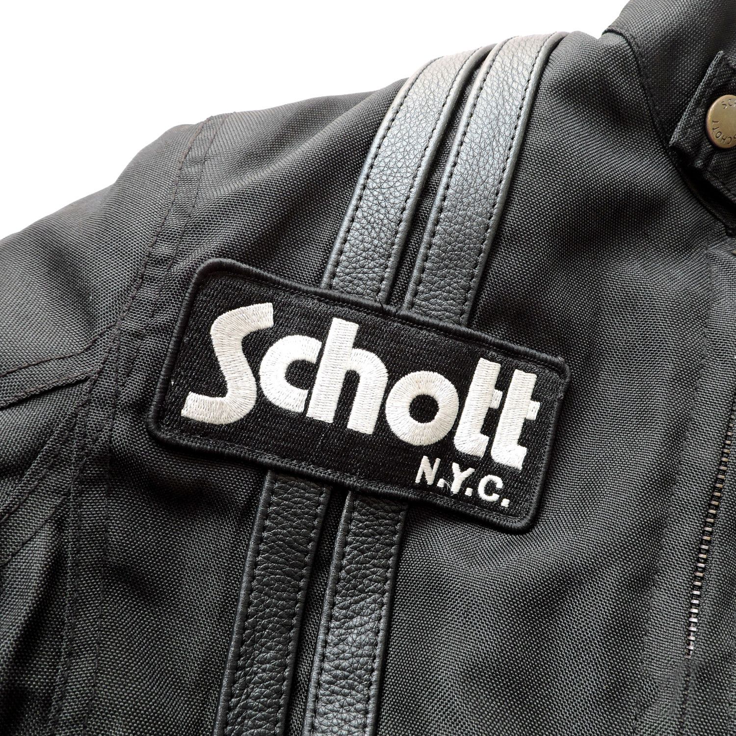 Schott × Sports Specialties Schott NYC Motorcycle Jacket with Soft Protector Size US S / EU 44-46 / 1 - 9 Thumbnail
