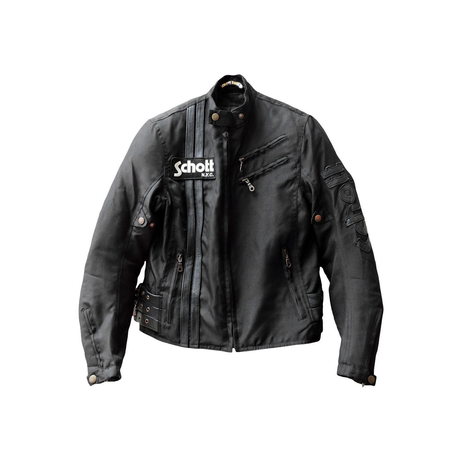 Schott NYC Motorcycle Jacket with Soft Protector