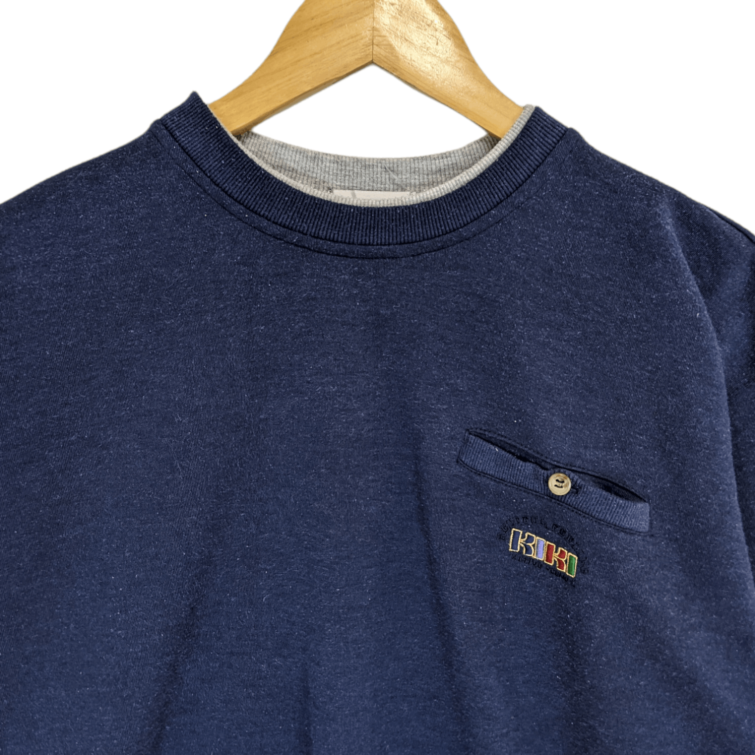 Japanese Brand Japan KIKI Plain Jumper Sweatshirt Size US M / EU 48-50 / 2 - 4 Thumbnail