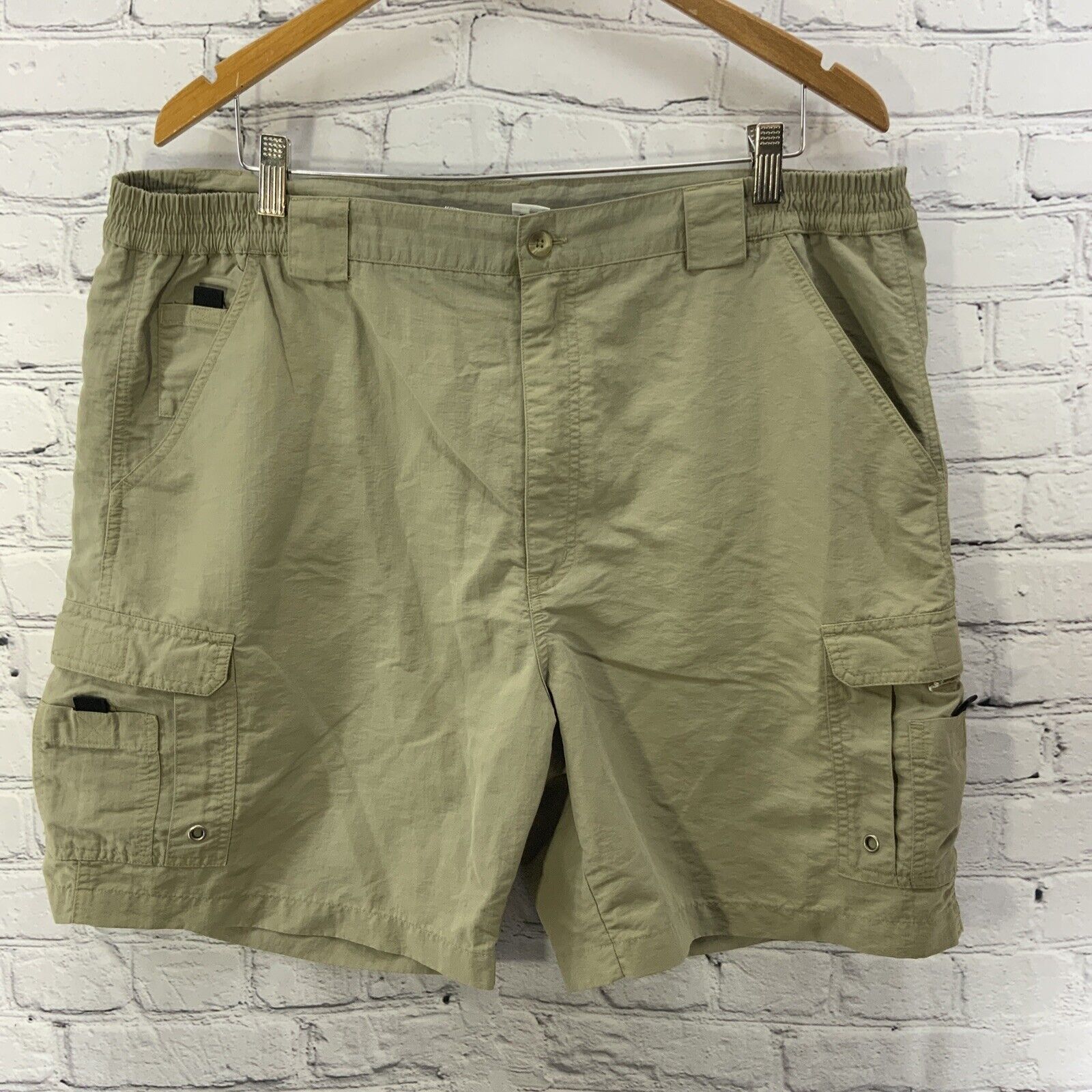 Vintage World Wide Sportsman Cargo Shorts Mens Sz 38 Beige Khaki Grailed