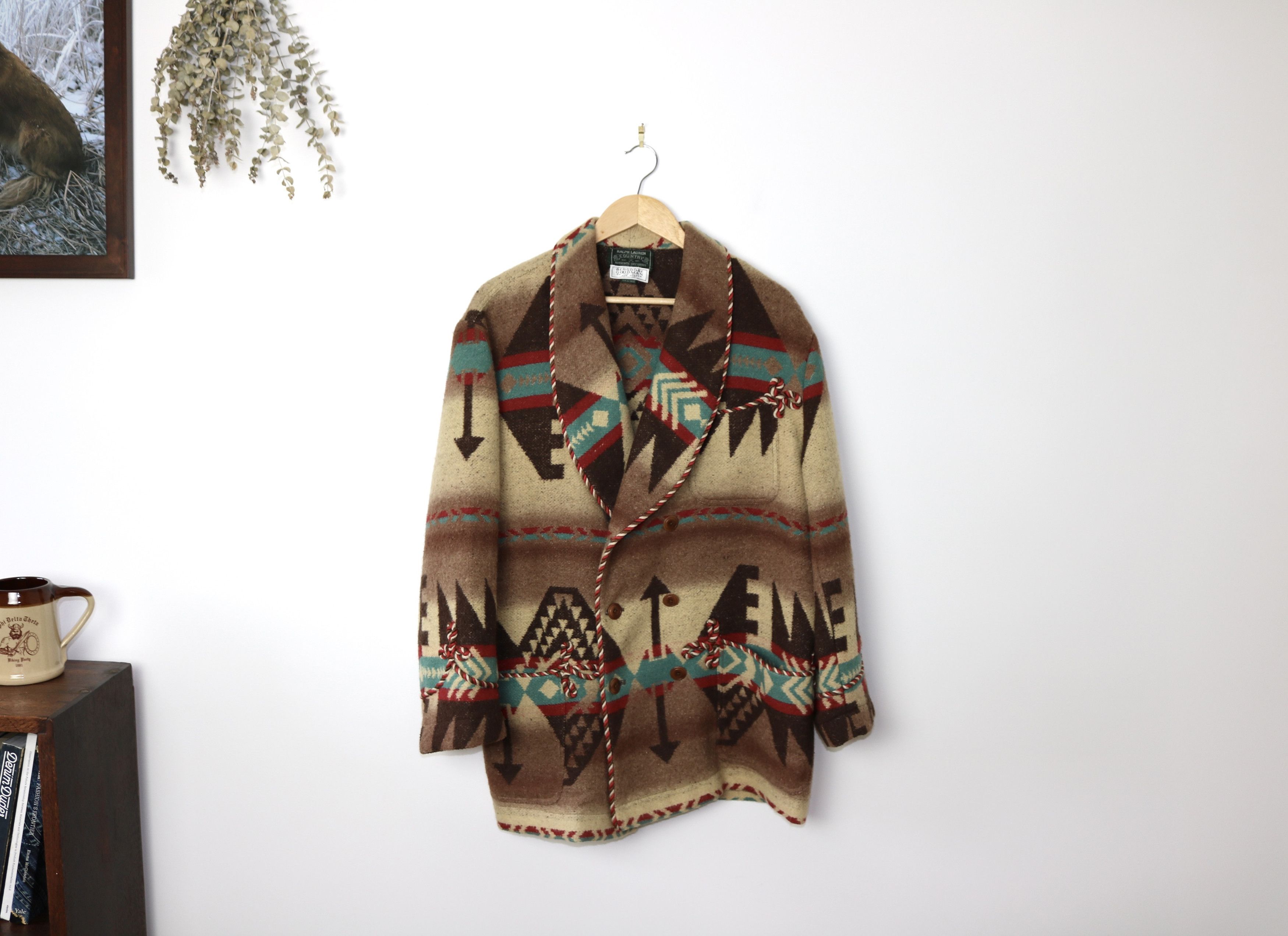 RRL Ralph Lauren Ralph Lauren Country Wool South Western Coat 