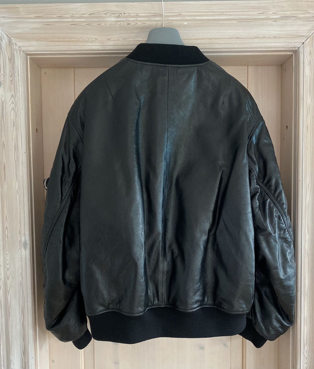 Prada GRAIL! Nappa Leather Bomber Size US L / EU 52-54 / 3 - 2 Thumbnail