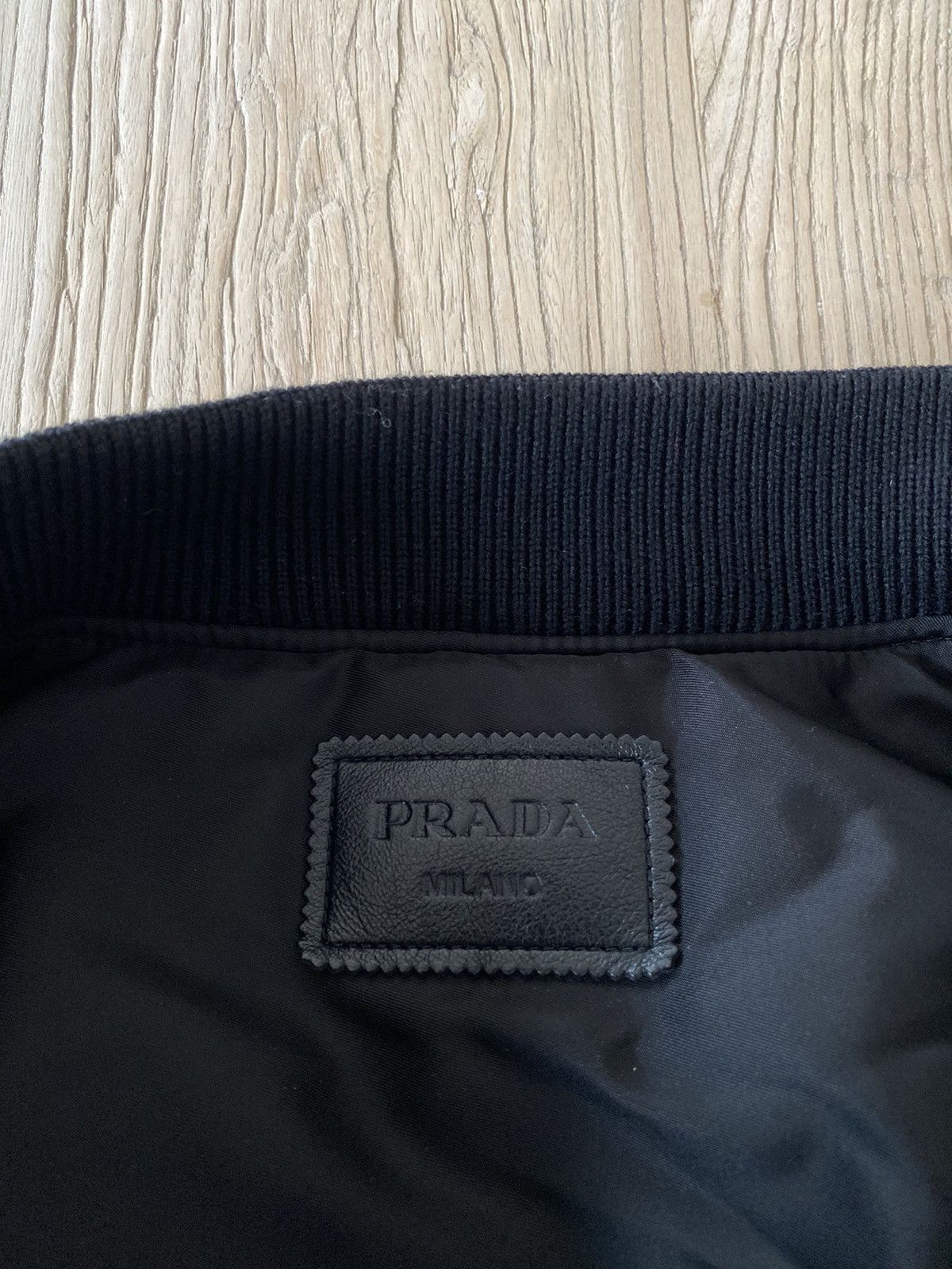 Prada GRAIL! Nappa Leather Bomber Size US L / EU 52-54 / 3 - 6 Thumbnail