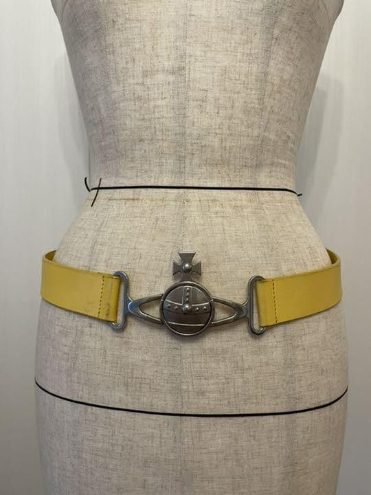 Vivienne Westwood Orb Buckle Leather Belt Size ONE SIZE - 2 Thumbnail