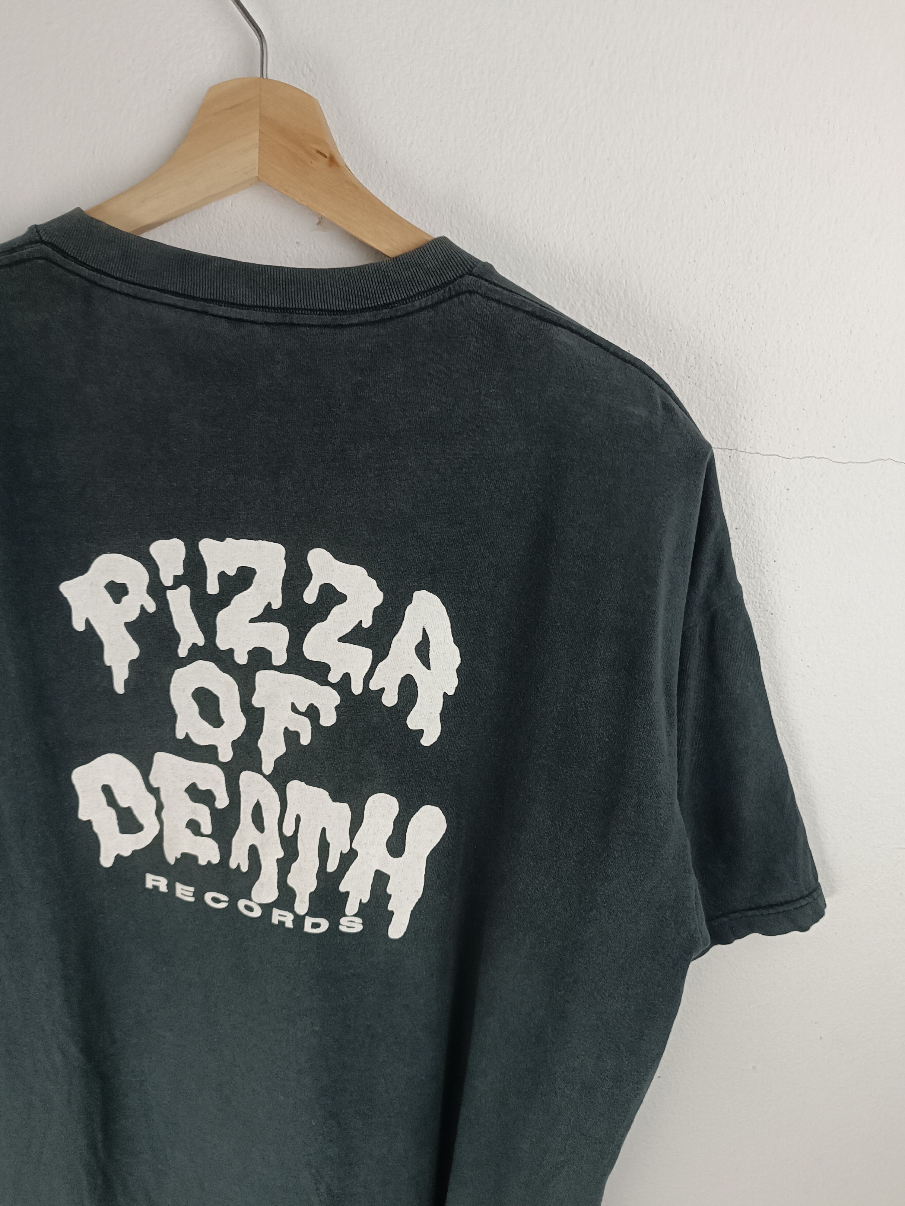 Band Tees FADED VINTAGE 90'S PIZZA OF DEATH RECORDS hi-standard nofx Size US L / EU 52-54 / 3 - 7 Thumbnail