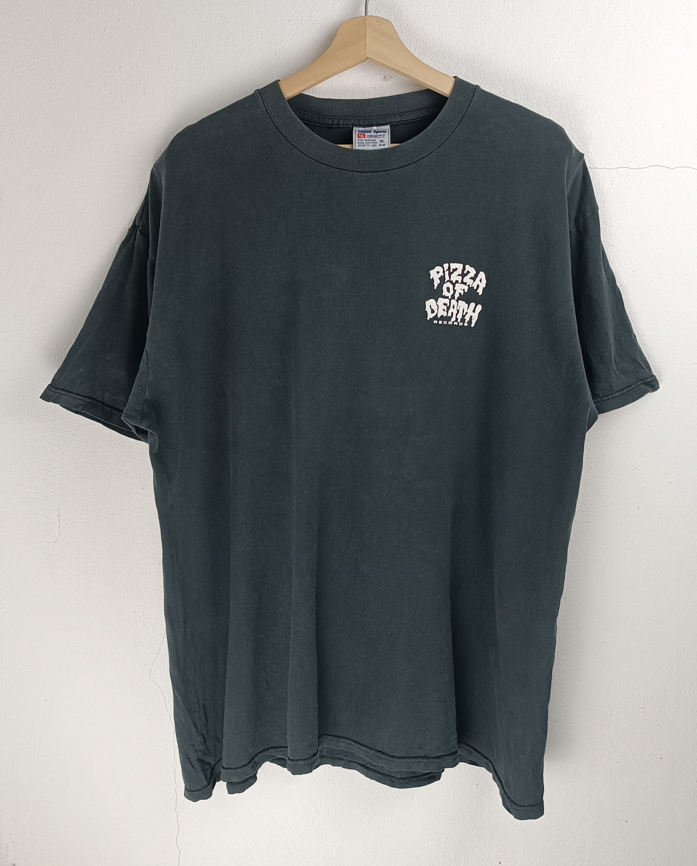 Band Tees FADED VINTAGE 90'S PIZZA OF DEATH RECORDS hi-standard nofx Size US L / EU 52-54 / 3 - 4 Thumbnail