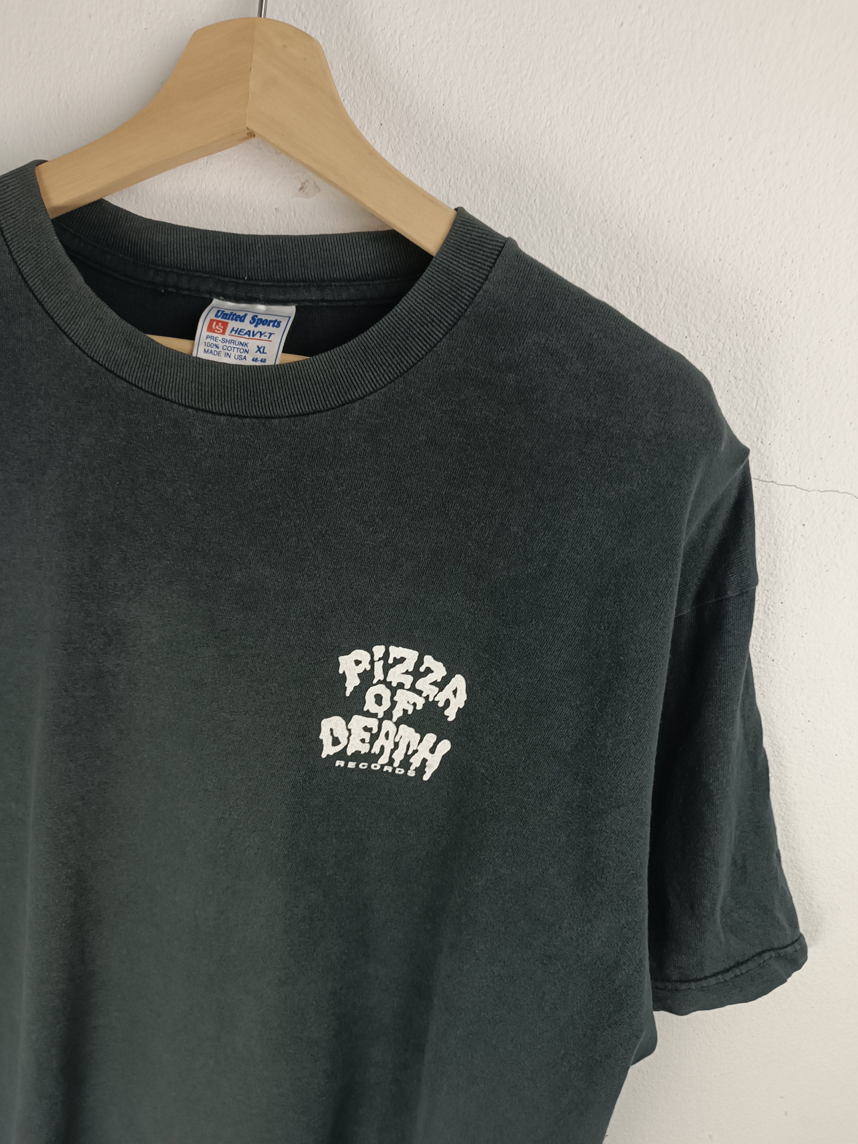 Band Tees FADED VINTAGE 90'S PIZZA OF DEATH RECORDS hi-standard nofx Size US L / EU 52-54 / 3 - 12 Thumbnail