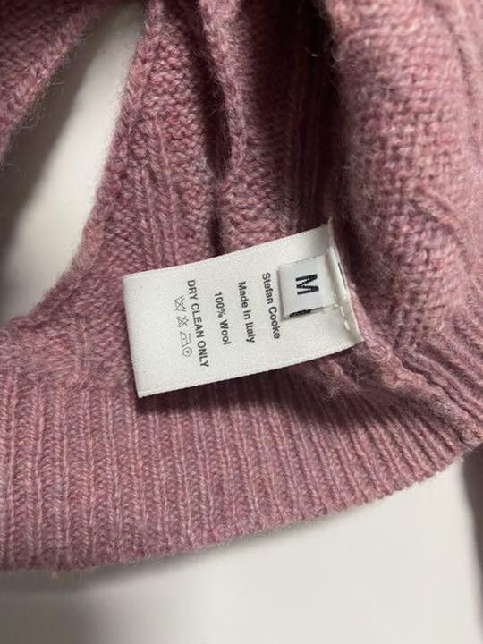 Stefan Cooke SS20 Slashed Cable Knit Open Sweater Size US M / EU 48-50 / 2 - 6 Thumbnail