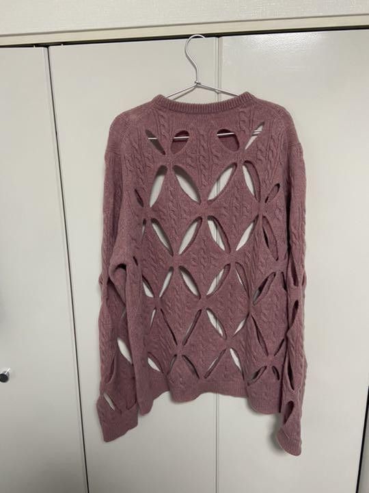Stefan Cooke SS20 Slashed Cable Knit Open Sweater Size US M / EU 48-50 / 2 - 2 Thumbnail