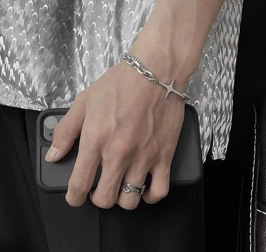 Designer × Vintage Retro punk bracelet Size ONE SIZE - 1 Thumbnail
