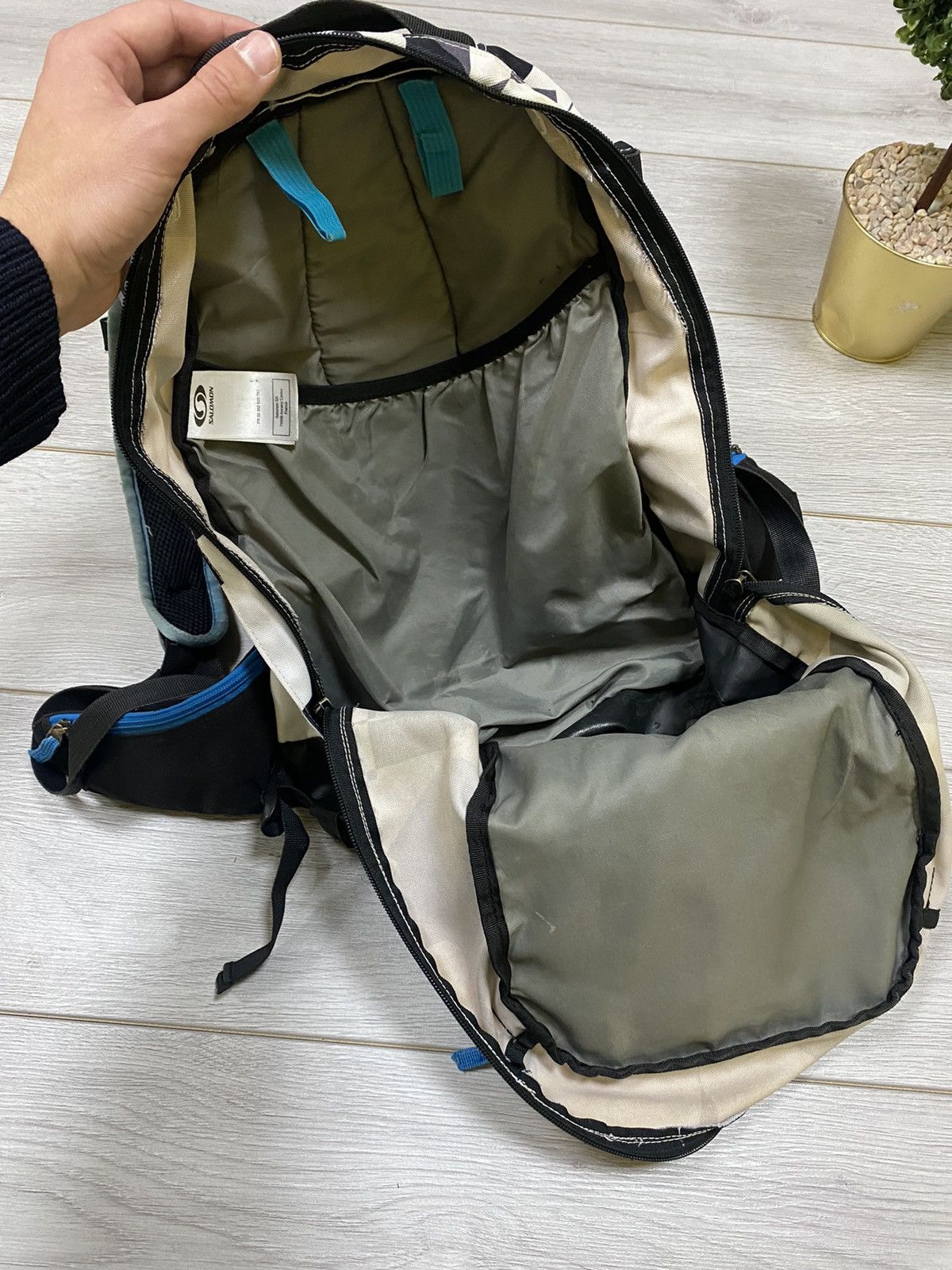 Salomon Salomon hiking outdoor backpack vintage Size ONE SIZE - 4 Thumbnail