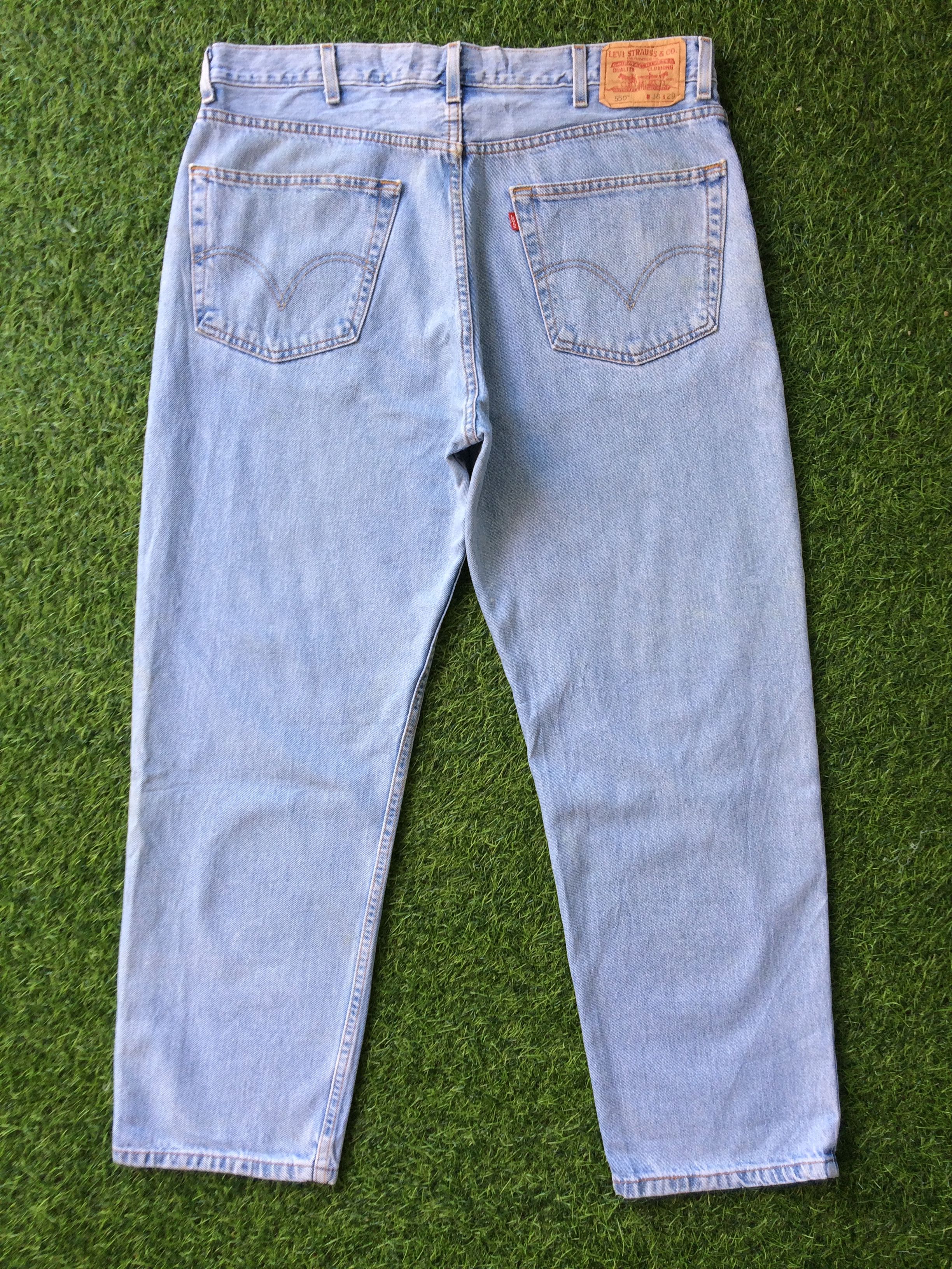 Levi's Levis 550 Dirty Red Tab Jeans #B-822 Size US 39 - 2 Thumbnail