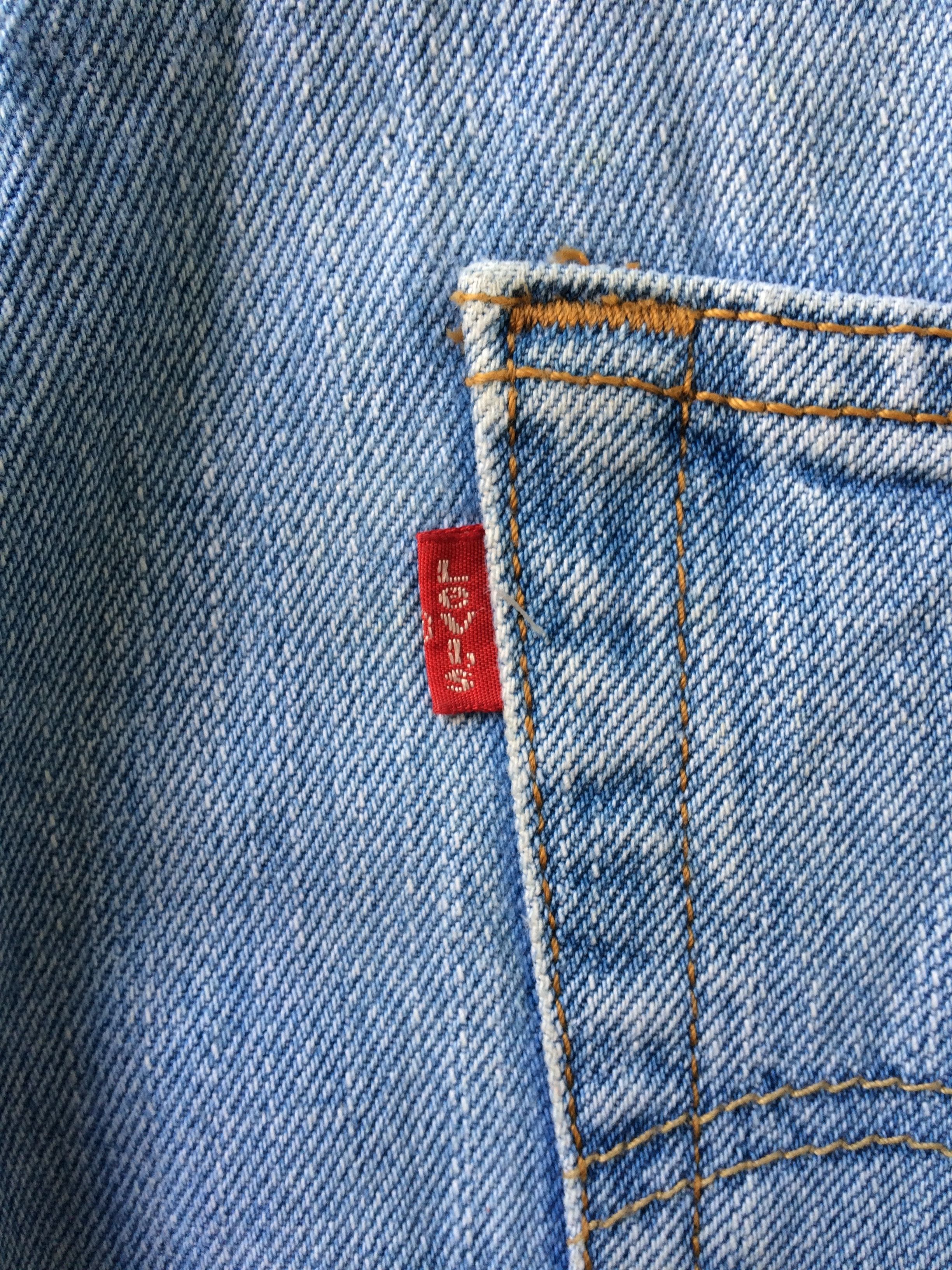 Levi's Levis 550 Dirty Red Tab Jeans #B-822 Size US 39 - 9 Thumbnail
