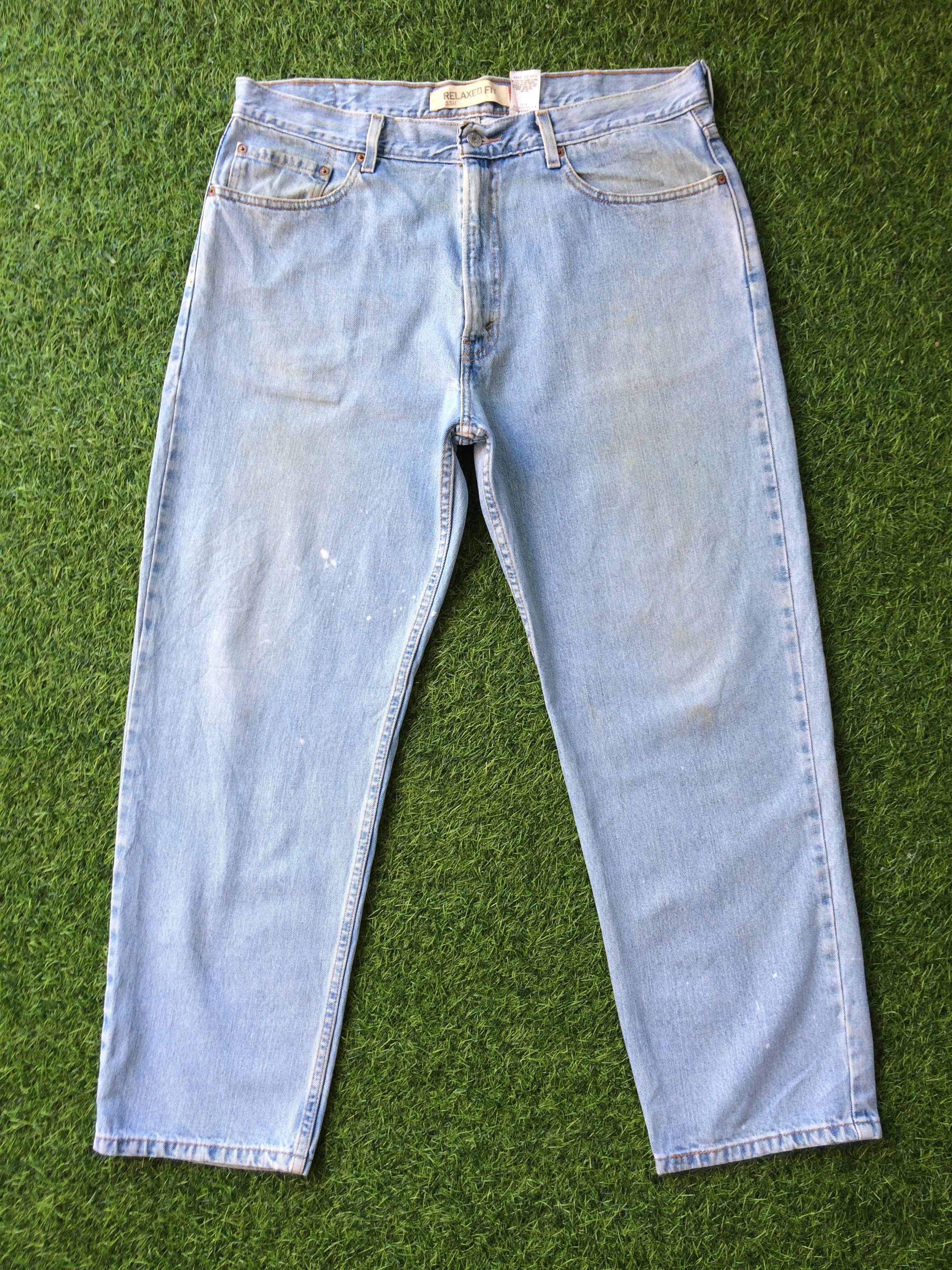 Levi's Levis 550 Dirty Red Tab Jeans #B-822 Size US 39 - 1 Thumbnail