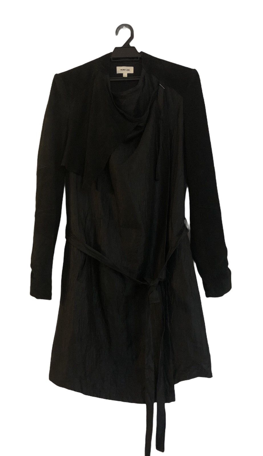 Helmut Lang Rare Helmut Lang Asymmetric Suede Goat Leather Jacket Size S / US 4 / IT 40 - 1 Thumbnail