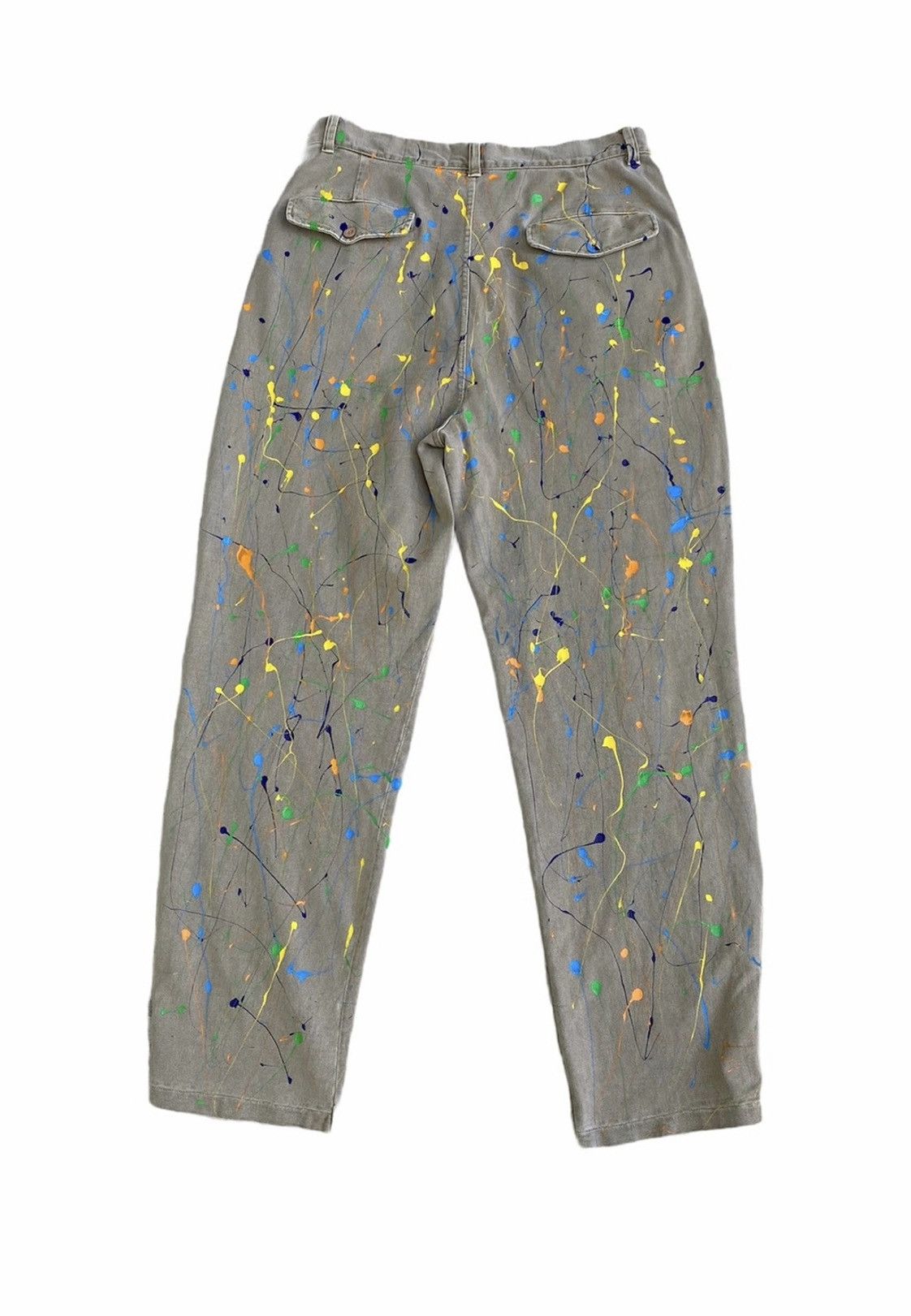 Japanese Brand × Vintage Vintage EF Arme De Purete Pant Custom Painted Size US 32 / EU 48 - 4 Thumbnail