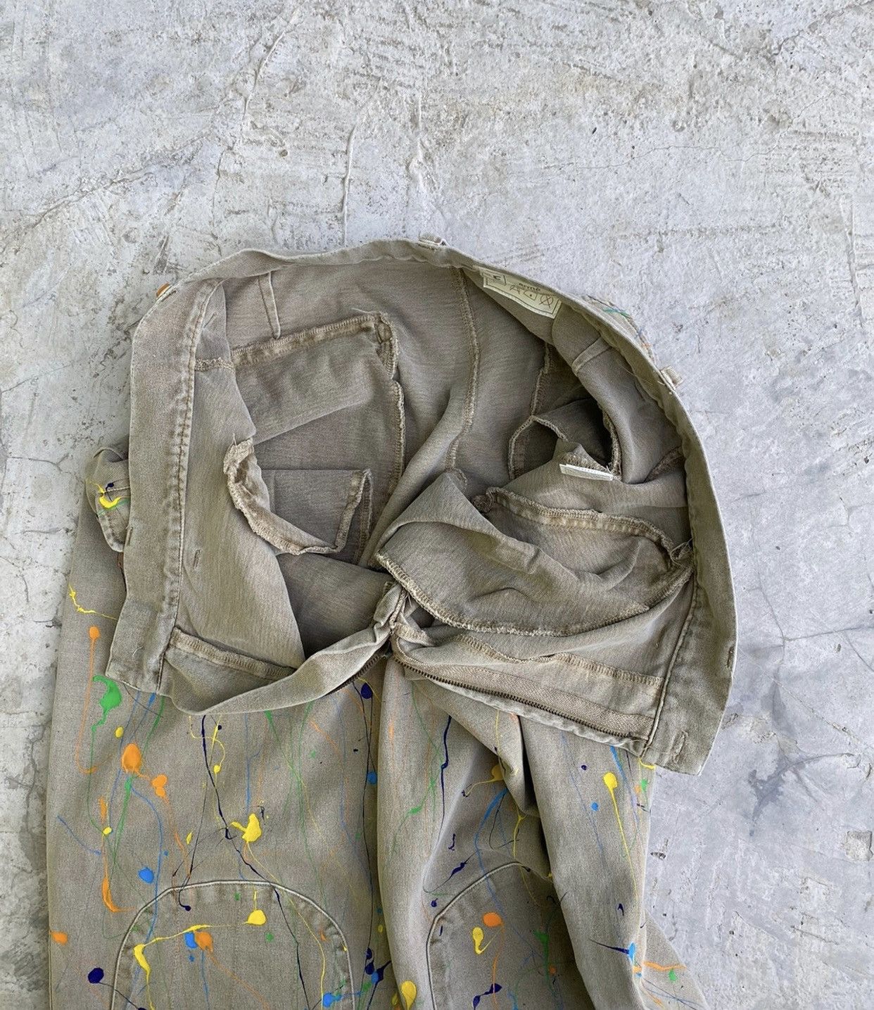 Japanese Brand × Vintage Vintage EF Arme De Purete Pant Custom Painted Size US 32 / EU 48 - 8 Thumbnail